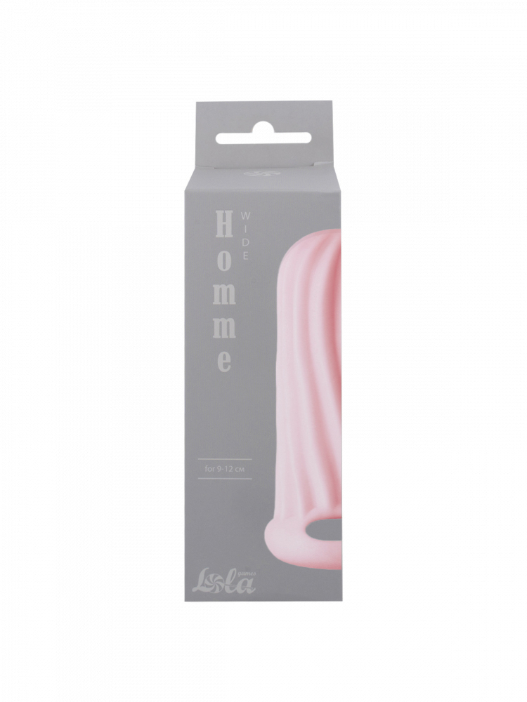 фаллоудлинитель homme wide pink для 9-12 см 7006-02lola в Симферополе