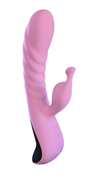 Вибратор подвижный Adrien Lastic Mini Trigger, розовый
