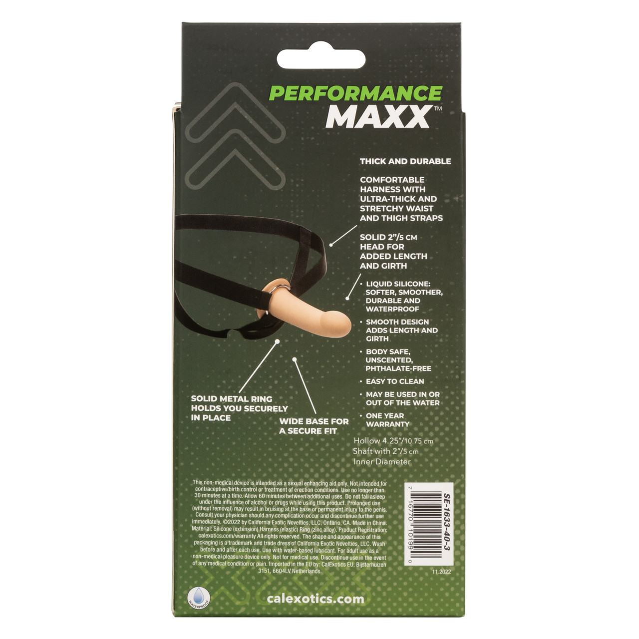 фаллопротез из силикона performance maxx extension with harness (15,75 х 5 см.) в Симферополе
