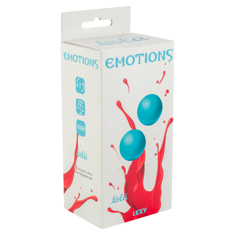 вагинальные шарики без сцепки emotions lexy large turquoise 4016-03lola в Симферополе