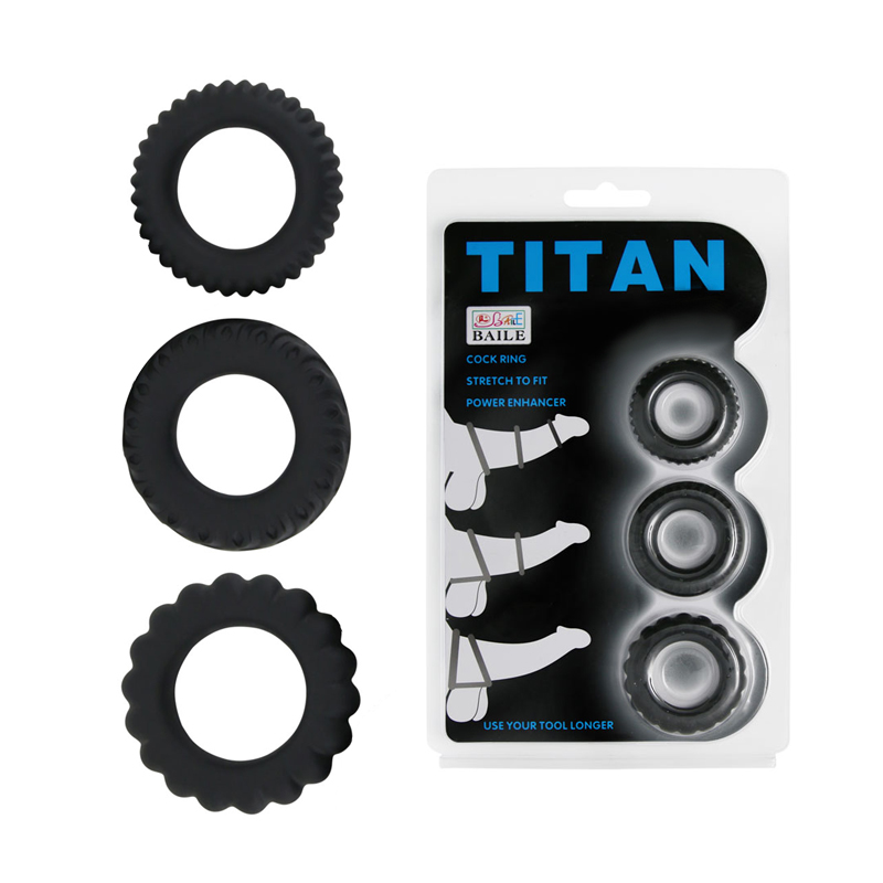 набор из 3 эрекционных колец titan bi-210148 в Симферополе