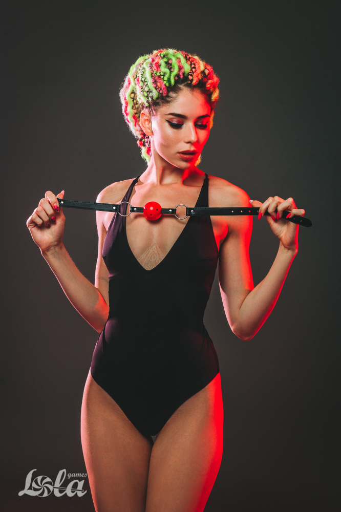 кляп party hard love addict red 1146-02lola в Симферополе