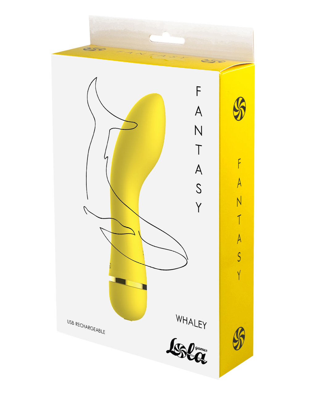 перезаряжаемый вибратор fantasy whaley yellow 7911-01lola в Симферополе