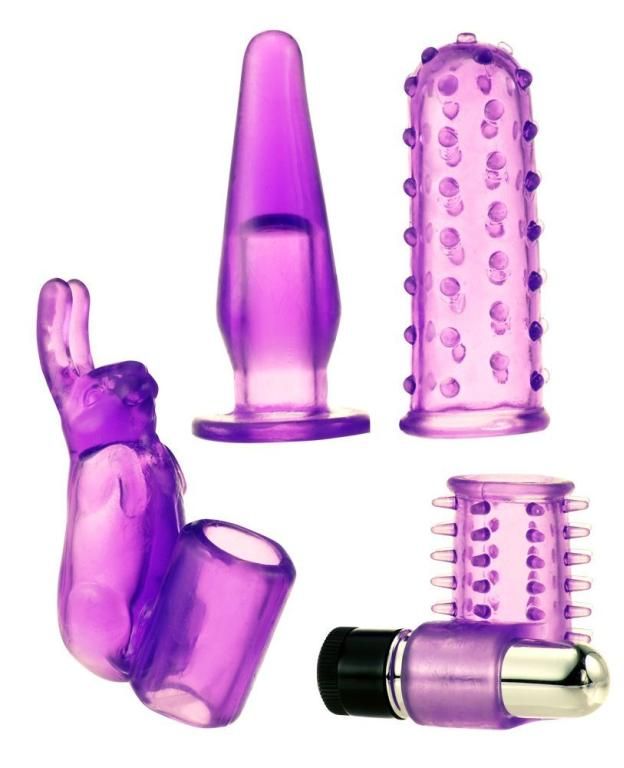 набор вибромассажер для пар с насадками me you us foreplay couples kit в Симферополе