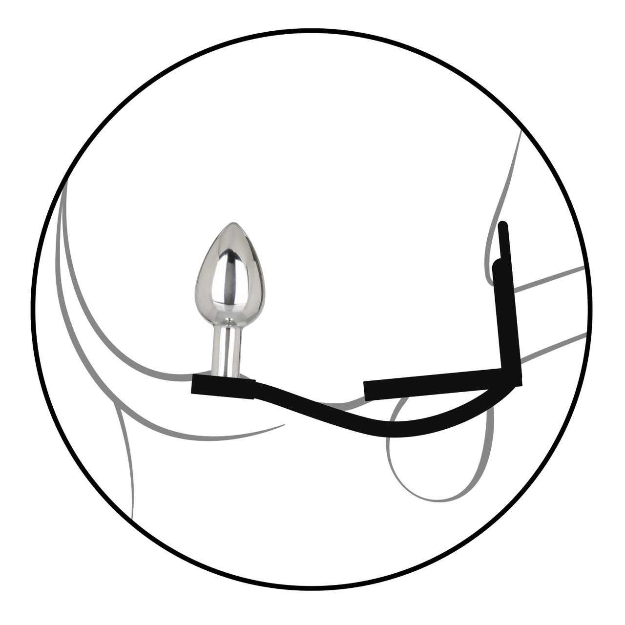 анальная пробка с эрекционным кольцом starfucker mini plug в Симферополе