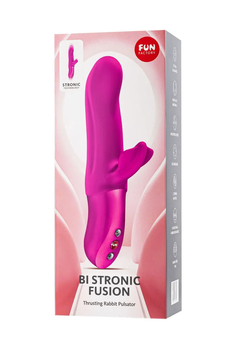 пульсатор fun factory bi stronic fusion, розовый в Симферополе