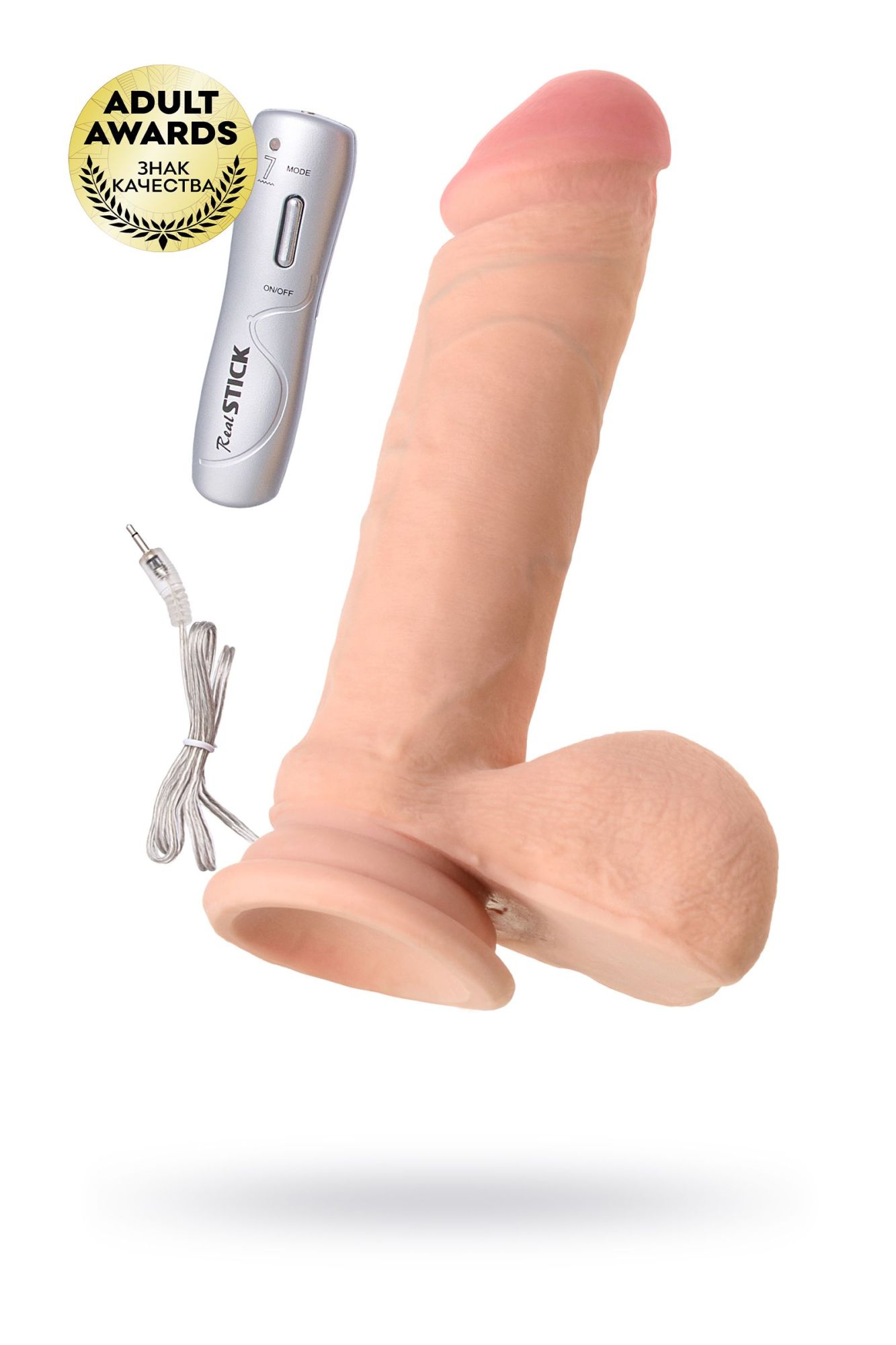 ротатор toyfa realstick elite brandon, softskin, телесный в Симферополе
