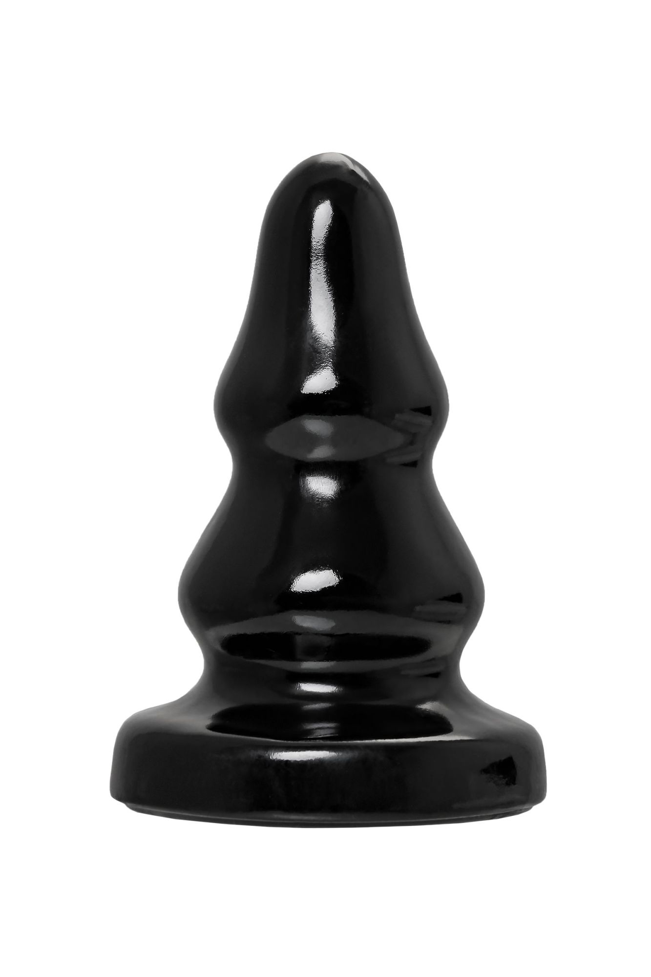 анальная втулка toyfa popo pleasure monoceros, pvc, черная, 15 см, ø 7 см в Симферополе