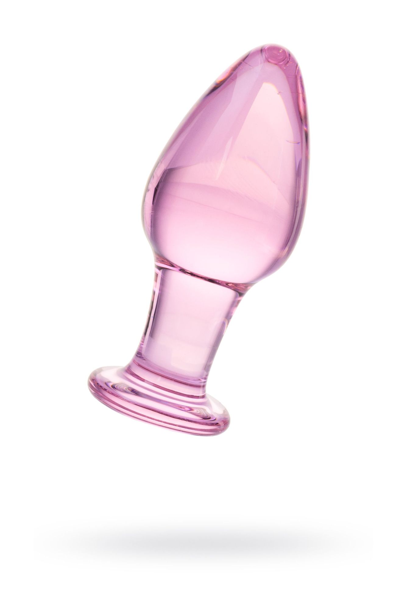 анальная втулка sexus glass, стекло, розовая, 10 см, ø 4 см в Симферополе