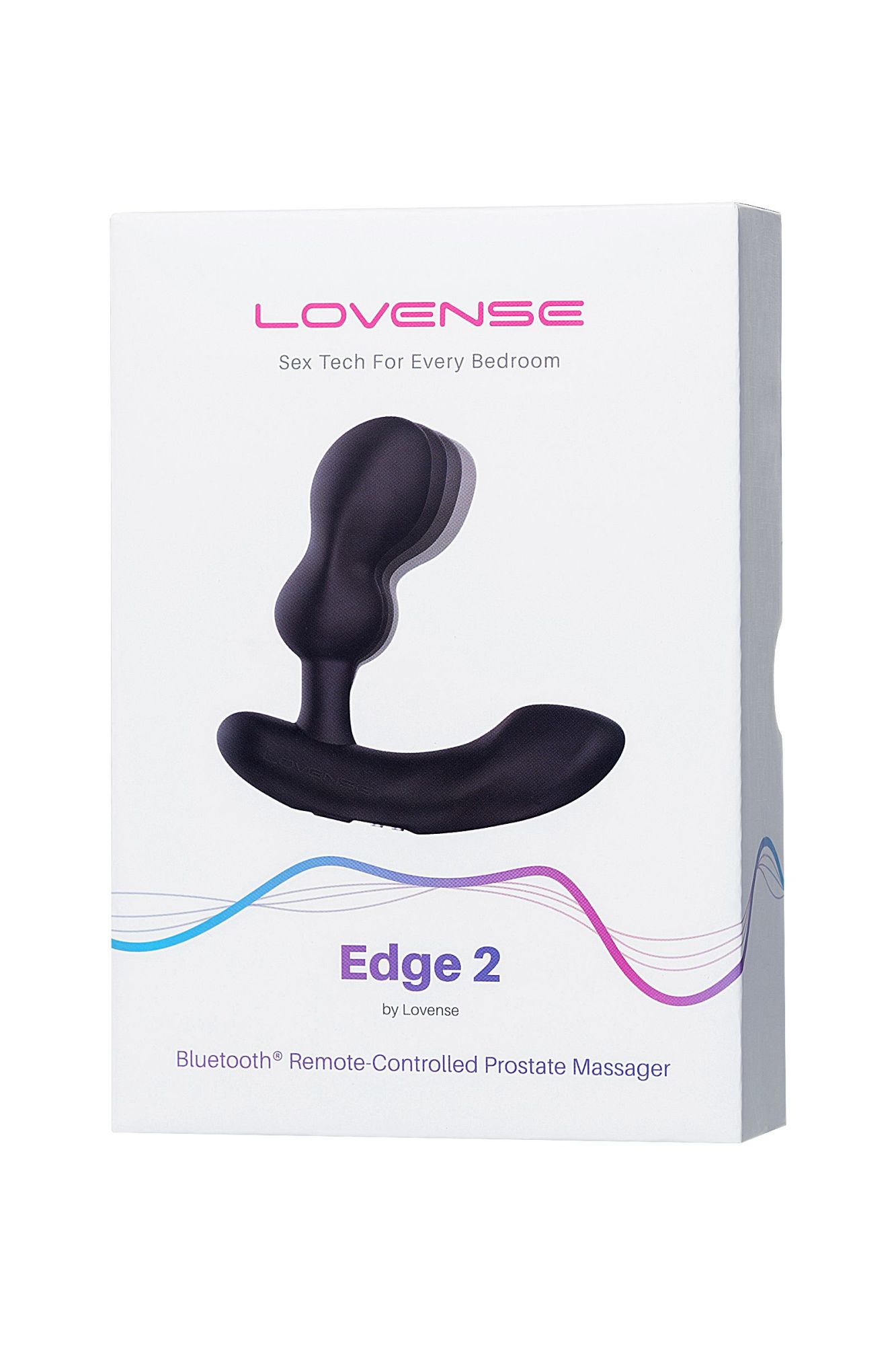 стимулятор простаты lovense edge 2, силикон, черный, 12,4 см в Симферополе