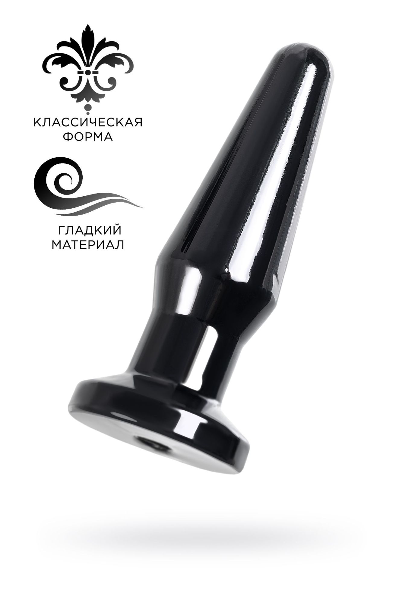 анальная втулка toyfa popo pleasure gemini β, tpe, черная, 12,4 см в Симферополе
