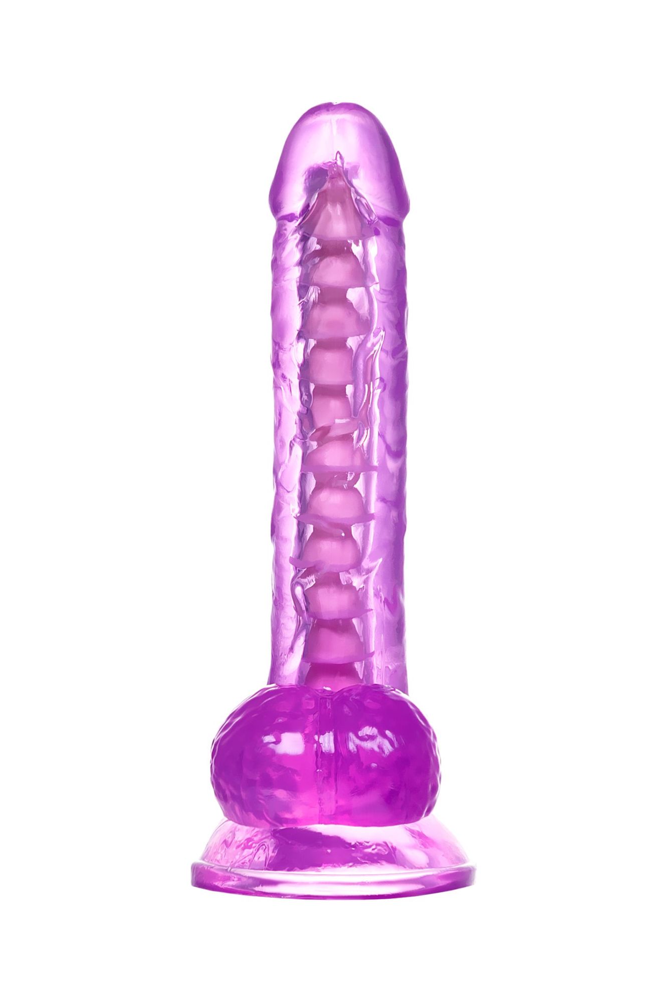 реалистичный фаллоимитатор a-toys by toyfa celiam, tpe, фиолетовый, 20,5 см в Симферополе