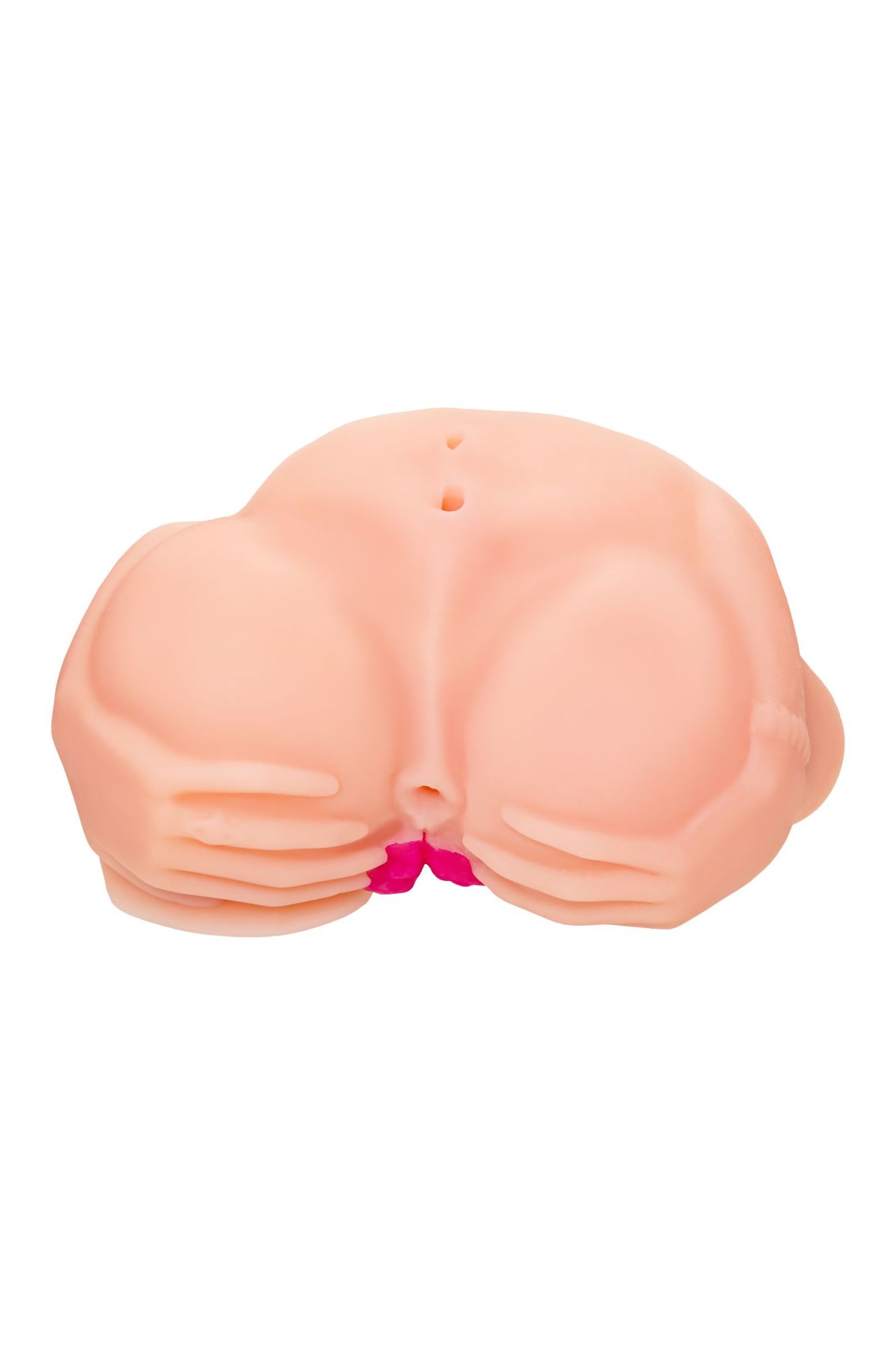 мастурбатор реалистичный toyfa juicy pussy nicole с вибрацией, вагина и анус, tpr, телесный, 19 см в Симферополе