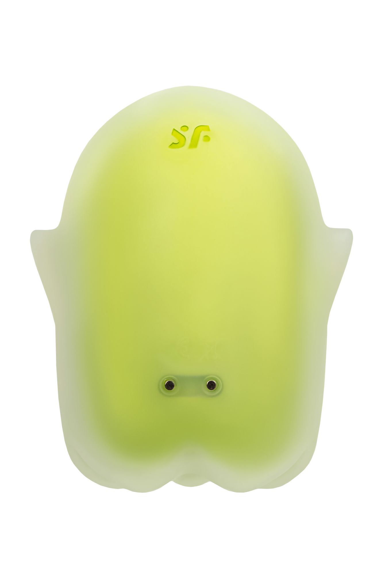 вакуум-волновой бесконтактный стимулятор клитора satisfyer glowing ghost, силикон, желтый, 8,4 см в Симферополе