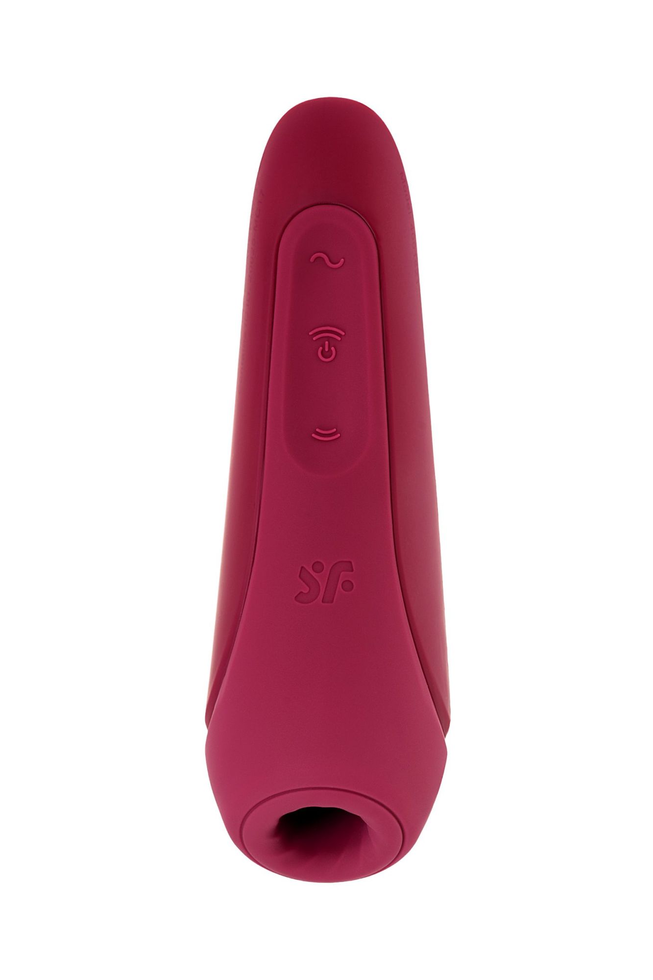 вакуум-волновой бесконтактный стимулятор клитора satisfyer curvy 1+, силикон, красный, 13,41 см. в Симферополе