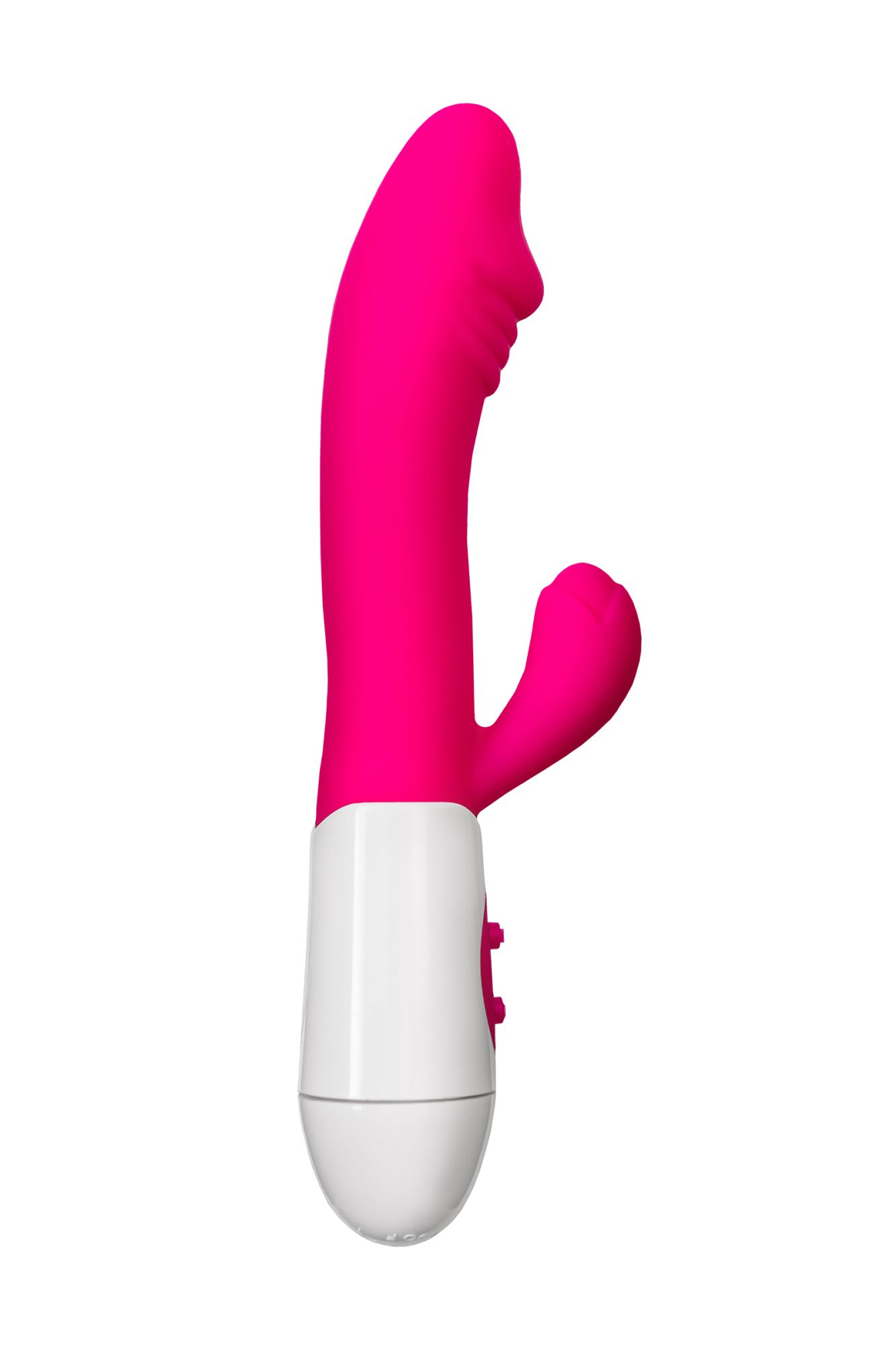 вибратор с клиторальным стимулятором toyfa a-toys area, силикон, розовый, 19,5 см в Симферополе