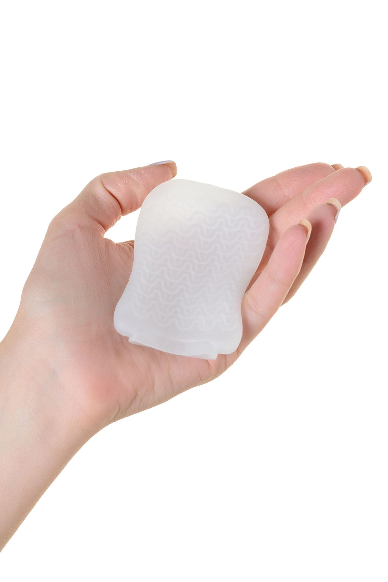 мастурбатор toyfa a-toys pocket wavy, tpr, белый, 7,8 см в Симферополе