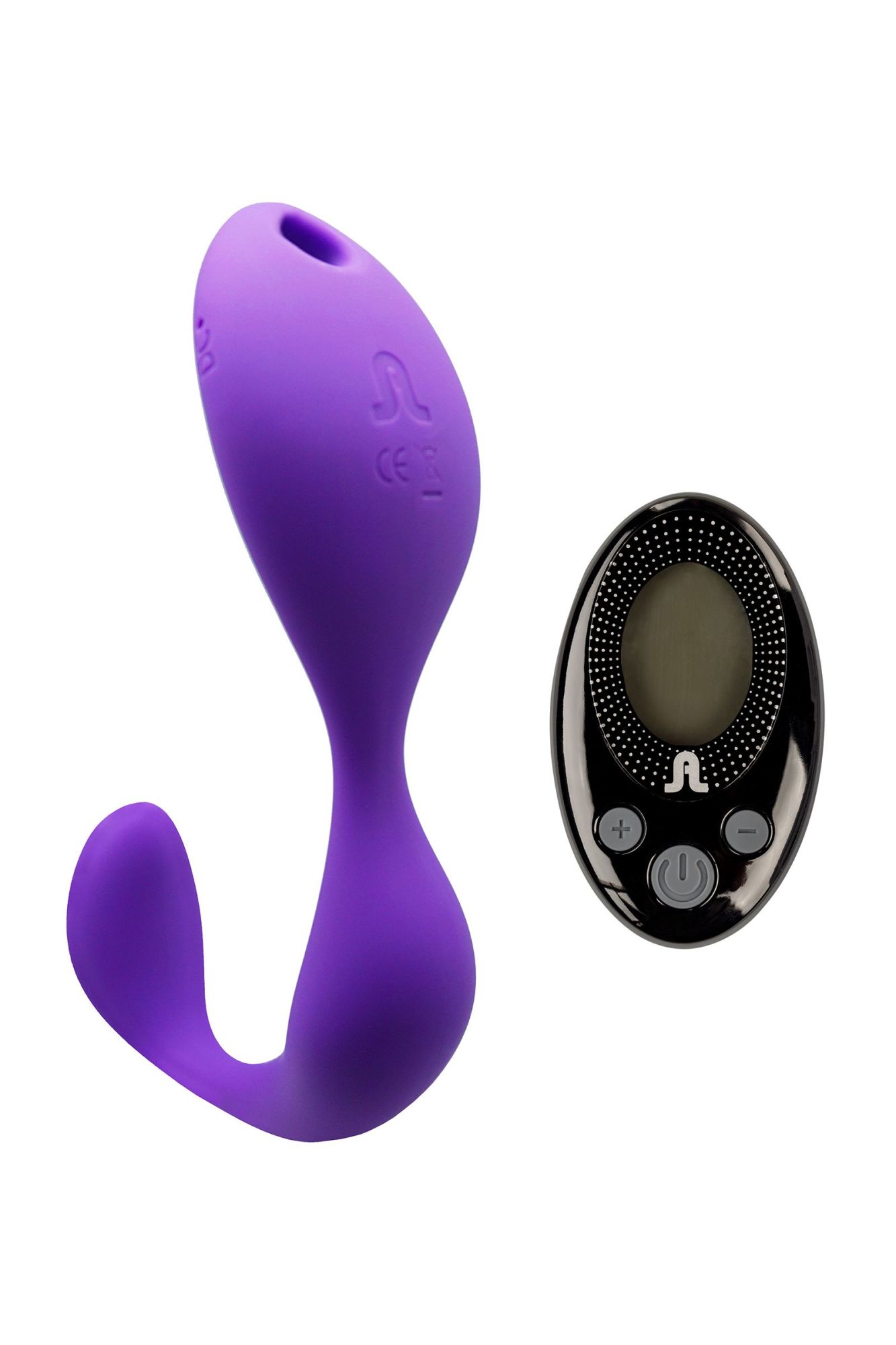 вибромассажер adrien lastic mr. hook, силикон, фиолетовый, 12 см в Симферополе