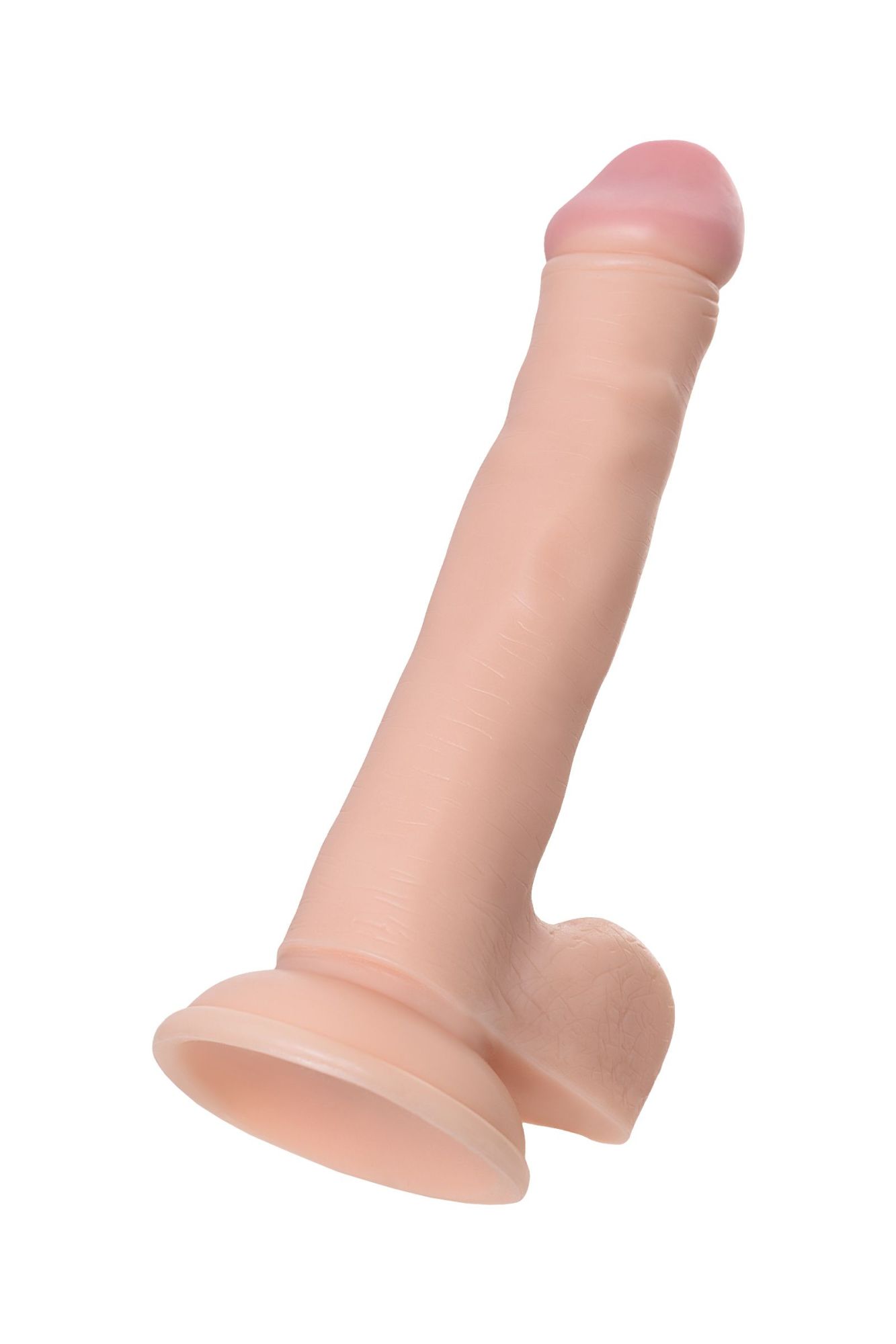 реалистичный фаллоимитатор toyfa realstick nude, pvc, телесный, 22,5 см в Симферополе
