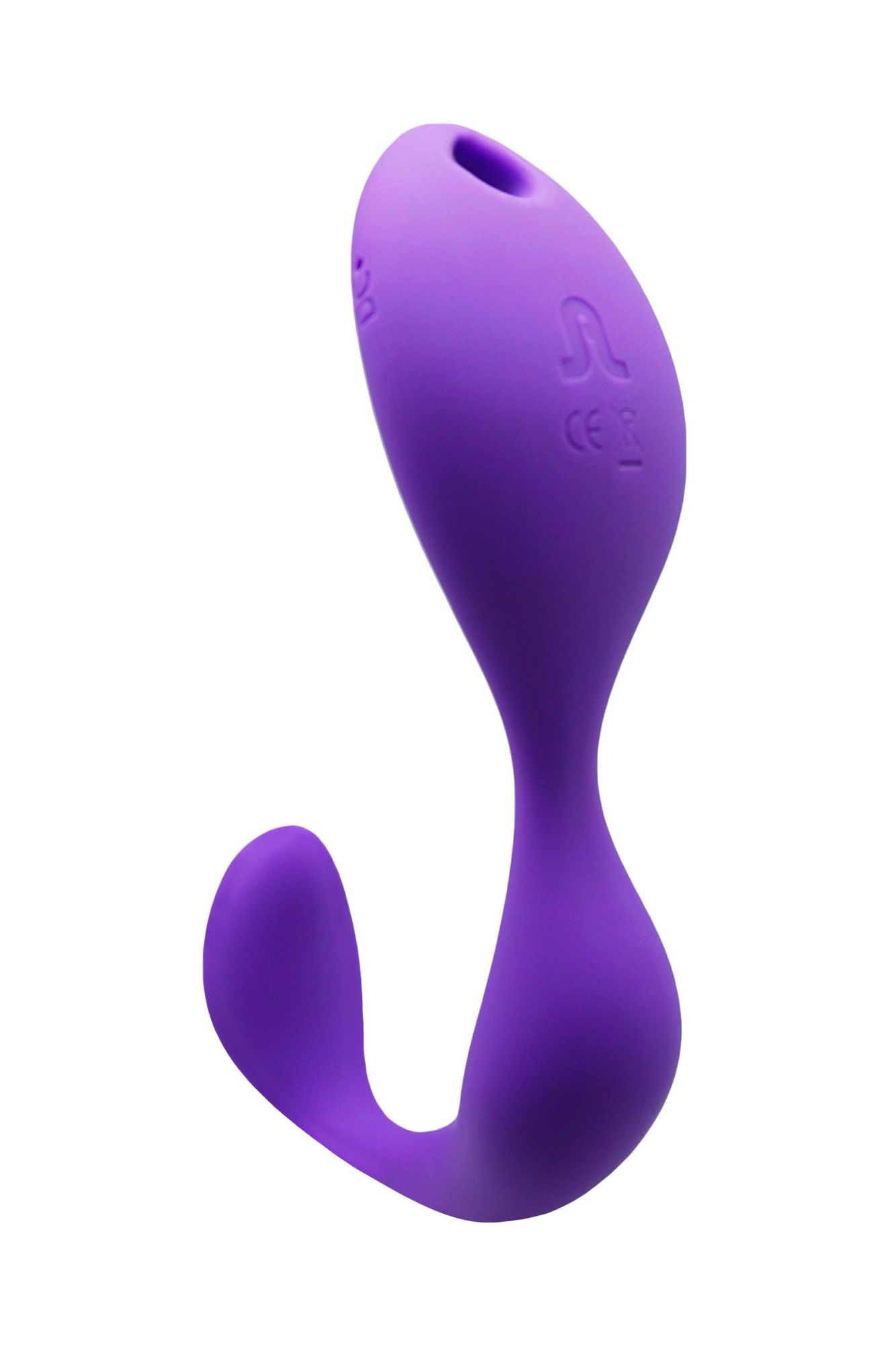 вибромассажер adrien lastic mr. hook, силикон, фиолетовый, 12 см в Симферополе