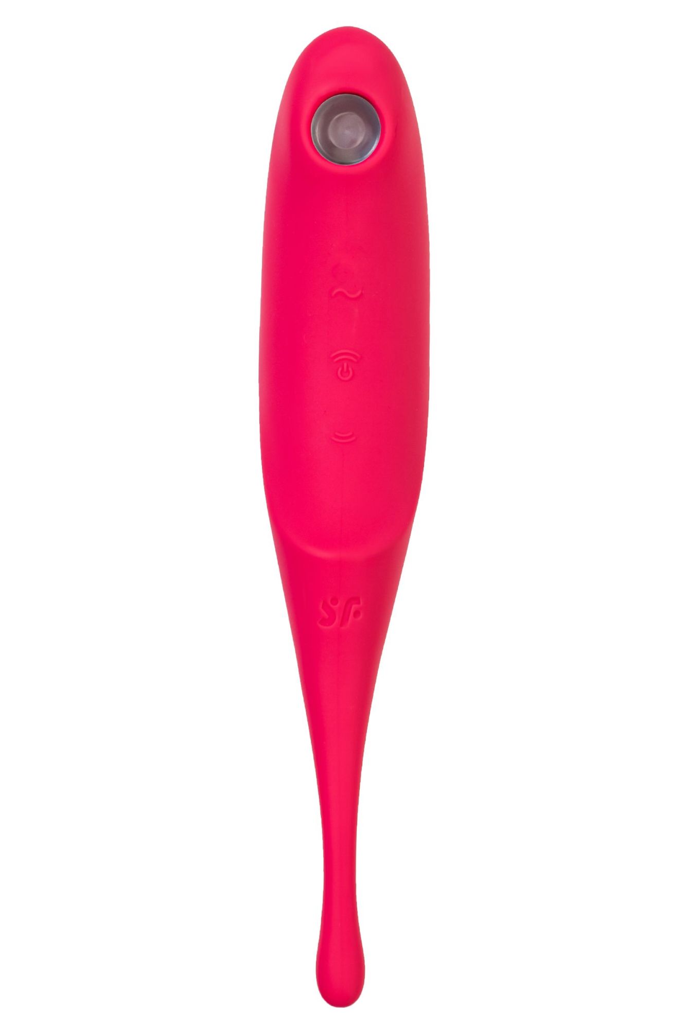 вакуум-волновой бесконтактный стимулятор клитора satisfyer twirling pro, силикон, красный, 20 см в Симферополе