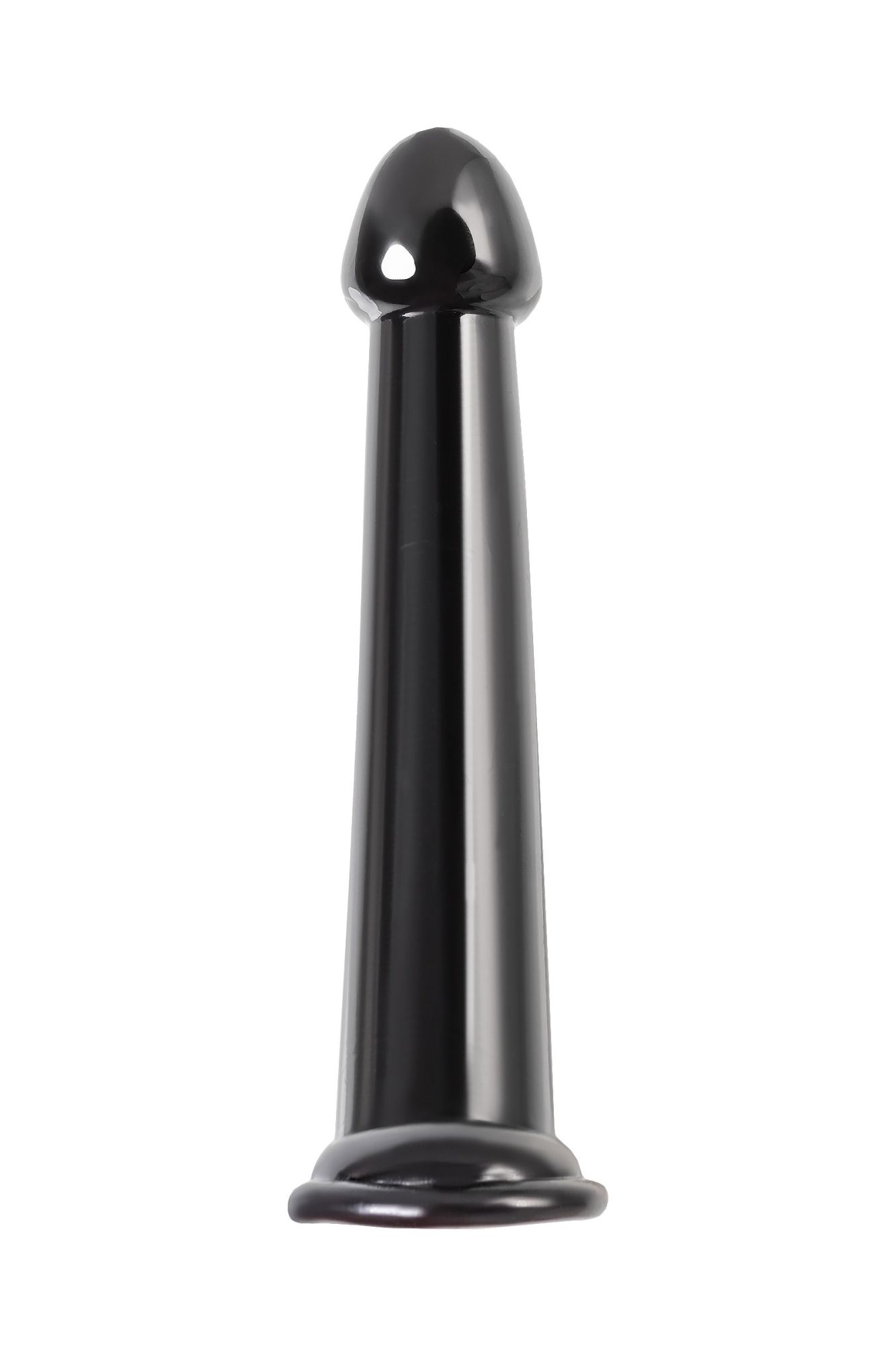 нереалистичный фаллоимитатор jelly dildo l toyfa basic, tpe, чёрный, 20 см в Симферополе