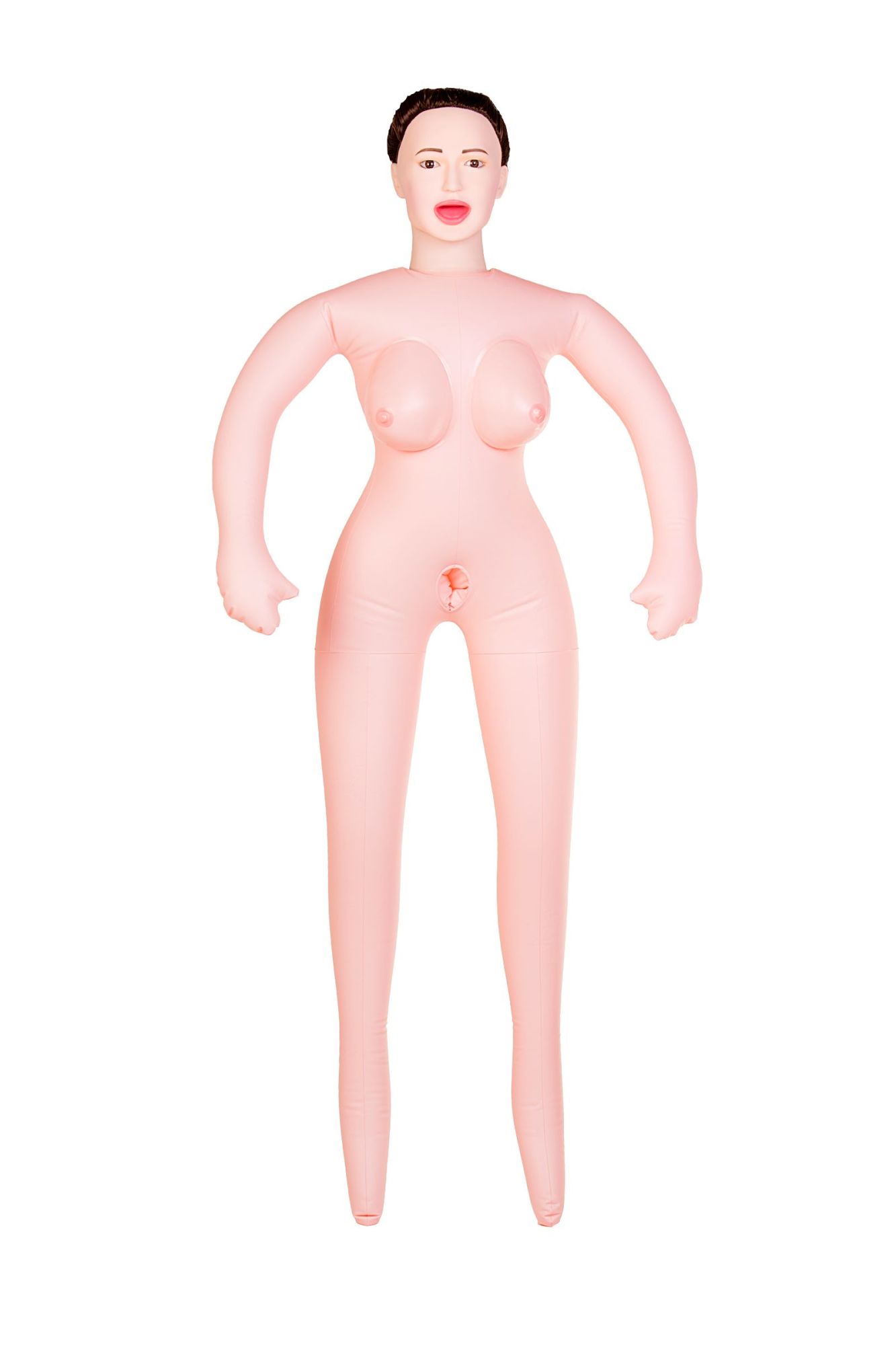 кукла надувная dolls-x by toyfa gabriella с реалистичной головой, брюнетка, с тремя отверстиями в Симферополе