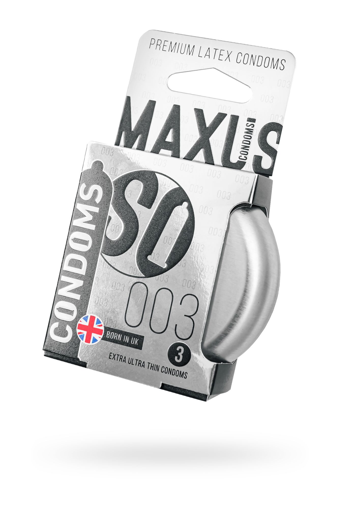презервативы maxus, тонкие, латекс, железный кейс, 18 см, 5,3 см, 3 шт. в Симферополе
