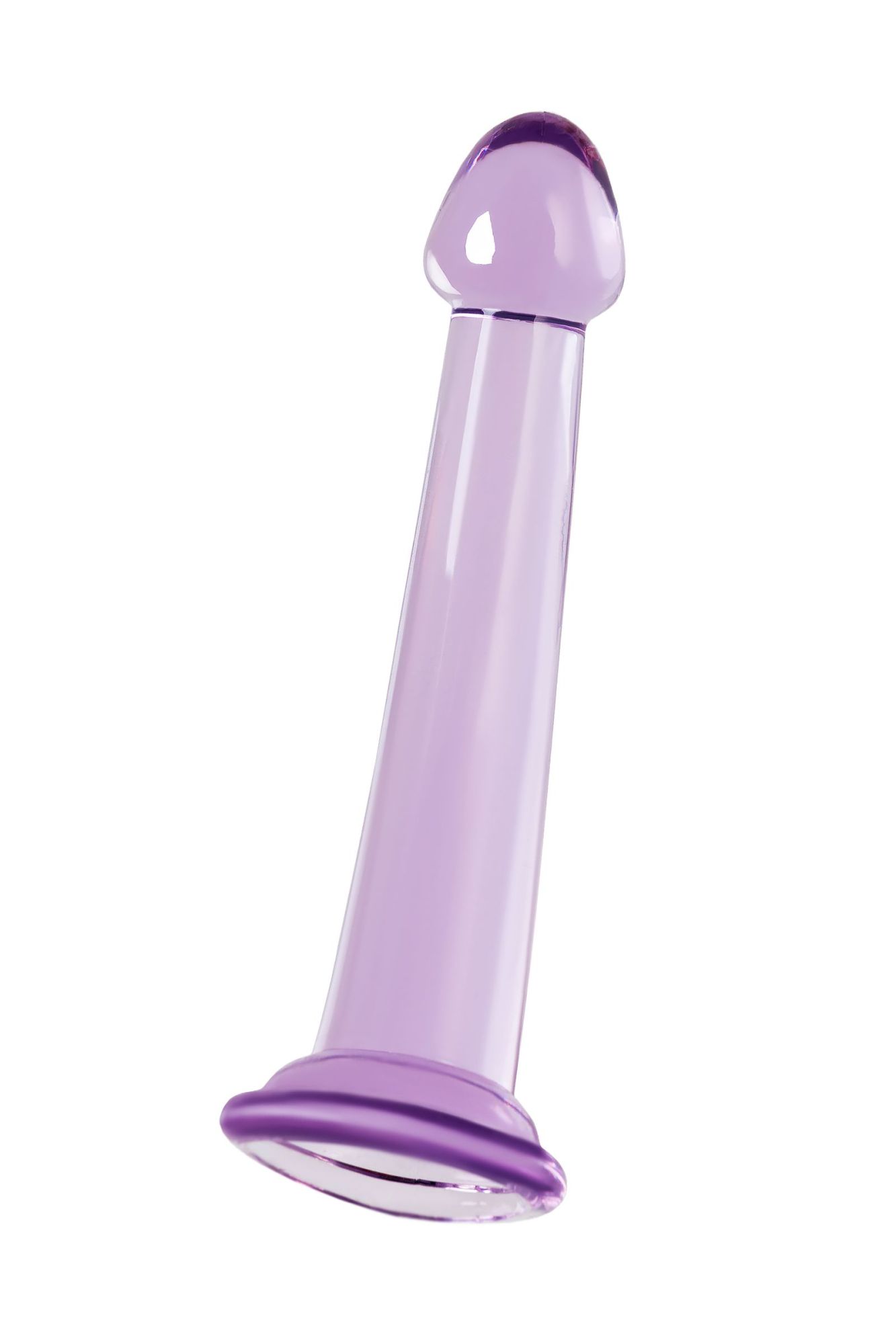 нереалистичный фаллоимитатор jelly dildo s toyfa basic, tpe, фиолетовый, 15,5 см в Симферополе