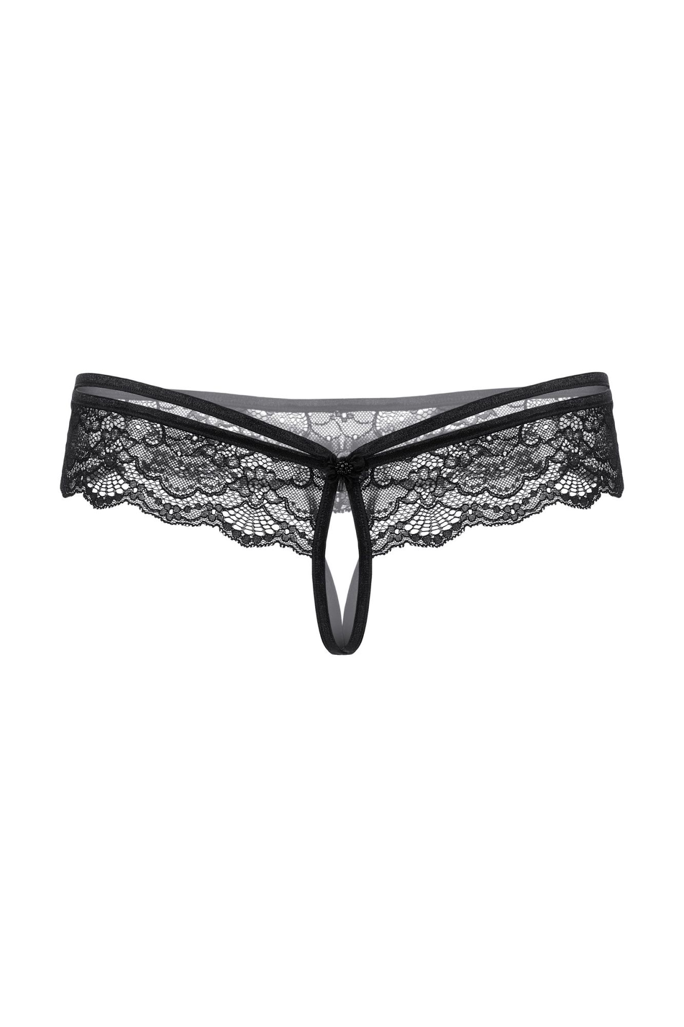 Эротическое стринги кружевные softline collection, черный, m/l в Симферополе