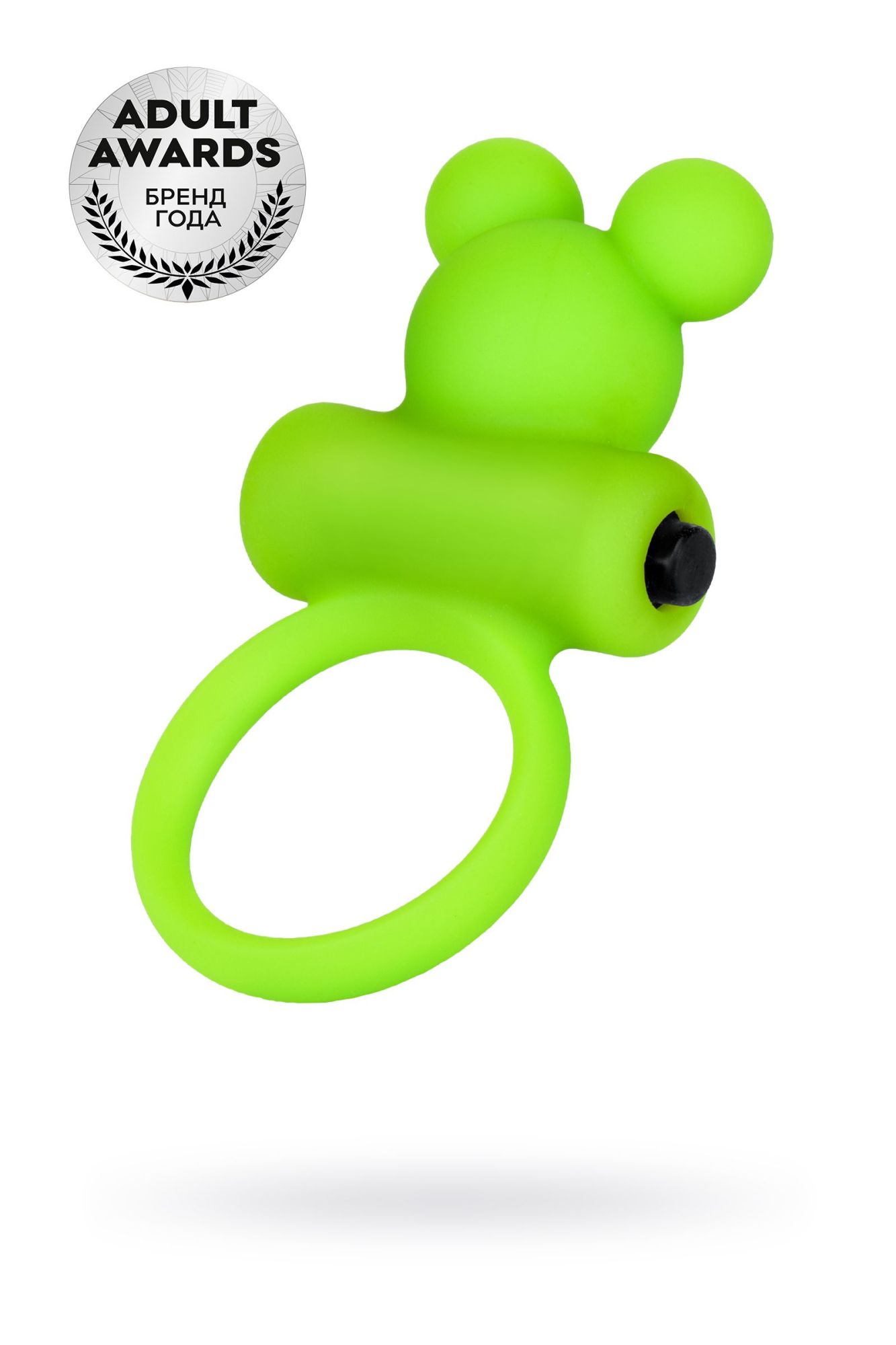 виброкольцо на пенис a-toys by toyfa chio, силикон, зеленое, 8,1 см, ø 3,1 см в Симферополе