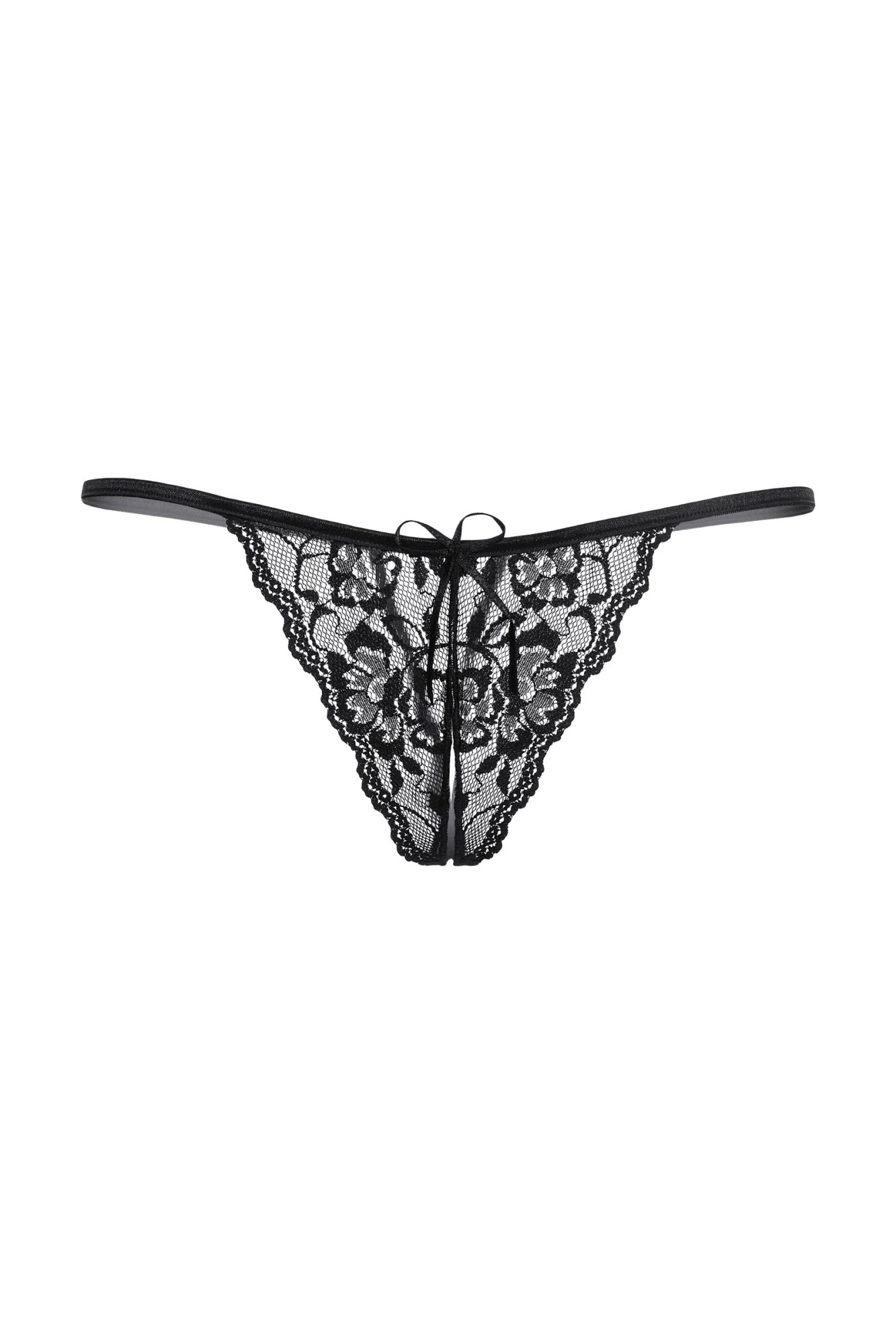 Эротическое стринги открытые кружевные softline collection, черный, s/l в Симферополе