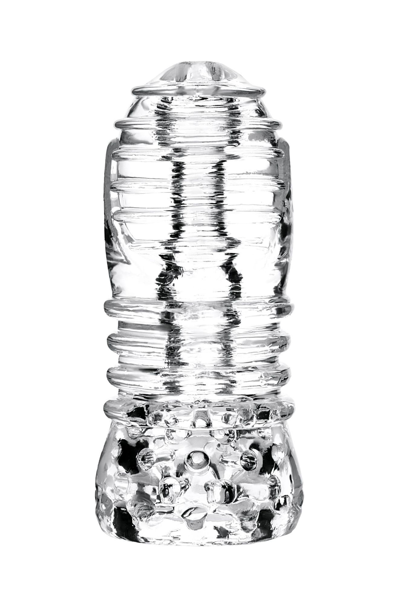 мастурбатор нереалистичный lingam by toyfa savitri, tpe, прозрачный, 14 см в Симферополе