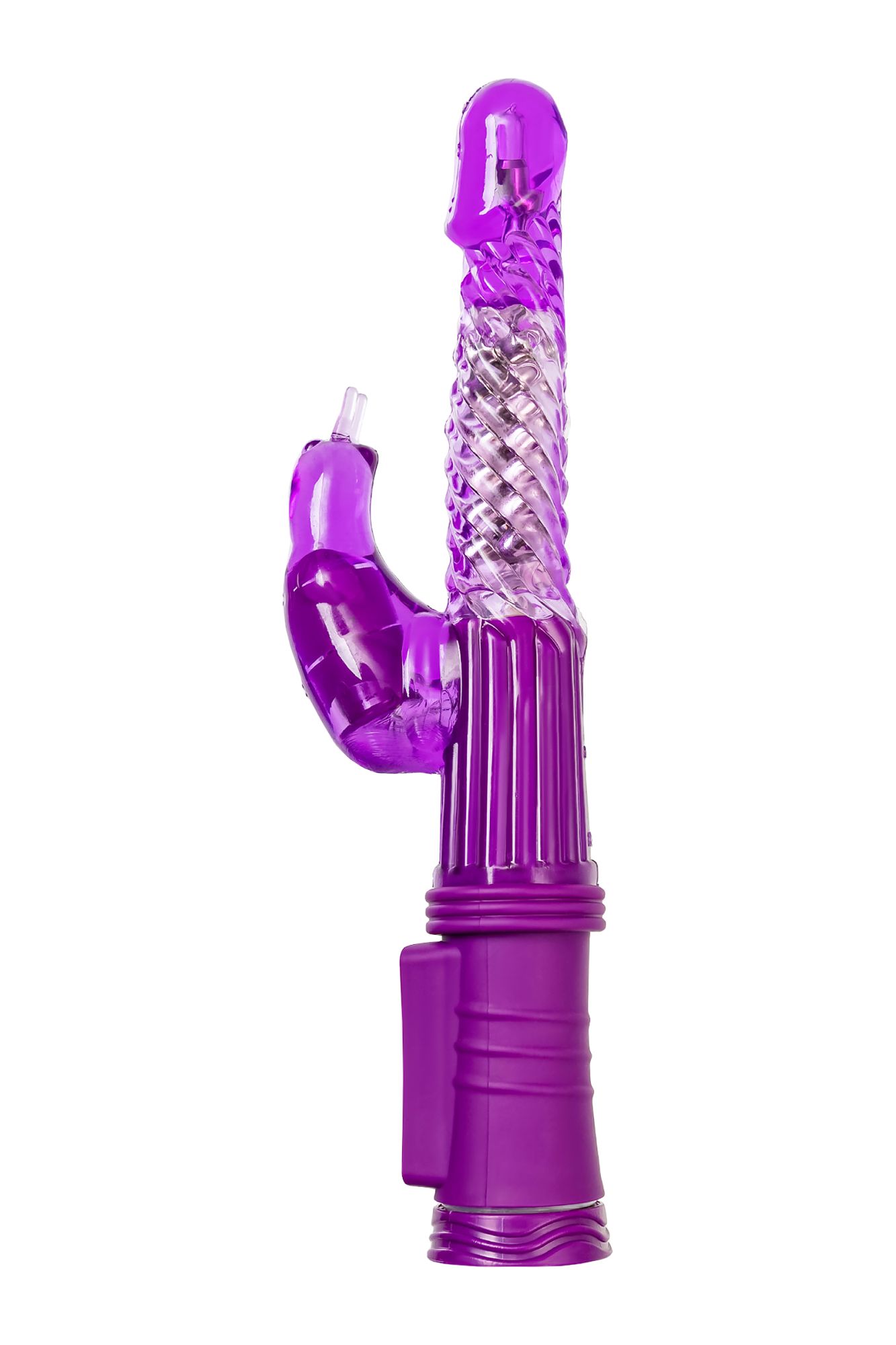 вибратор с клиторальным стимулятором toyfa a-toys high-tech fantasy, tpr, фиолетовый, 24 см в Симферополе