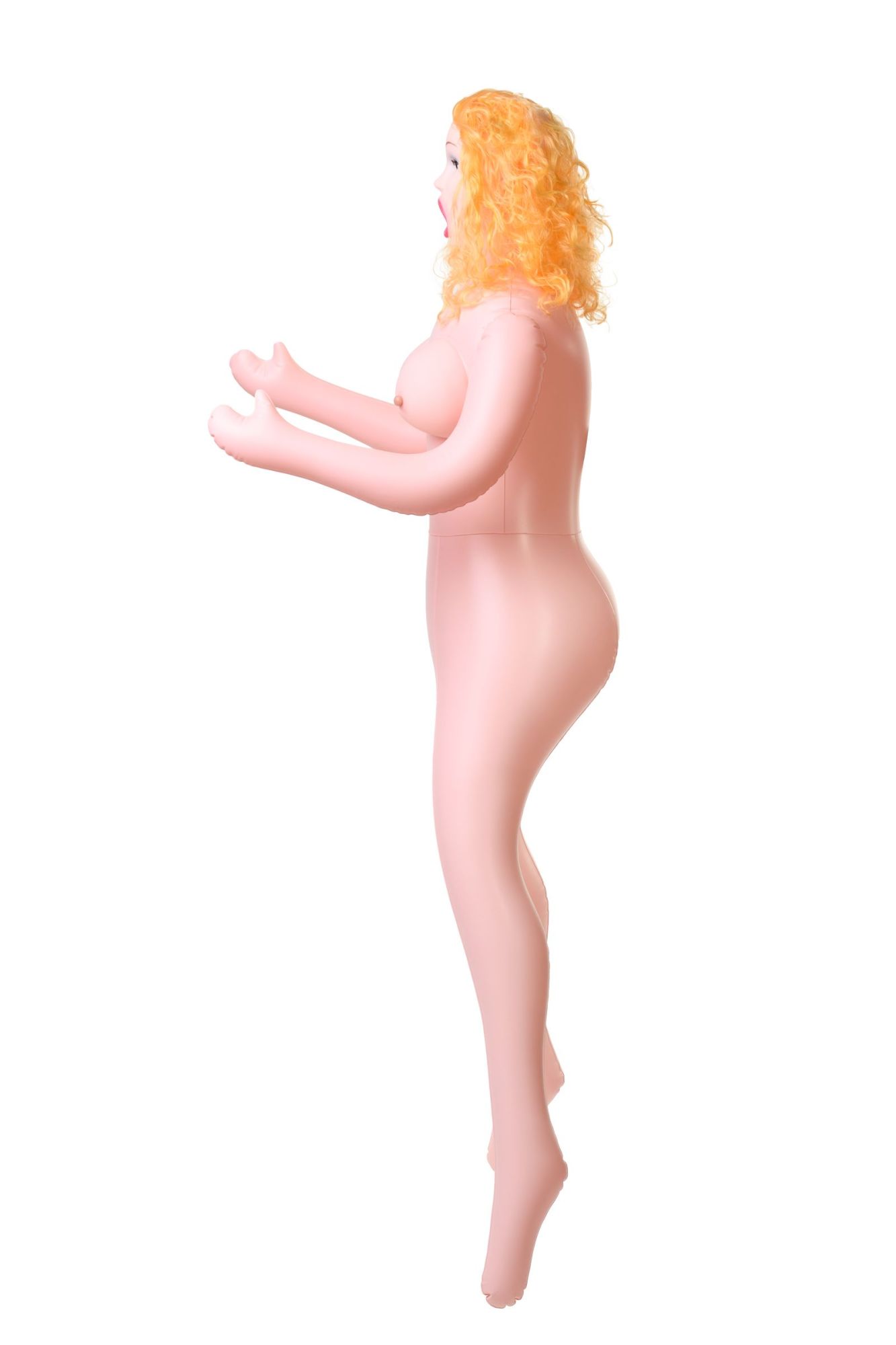 кукла надувная dolls-x by toyfa celine с реалистичной головой, блондинка, с тремя отверстиями в Симферополе