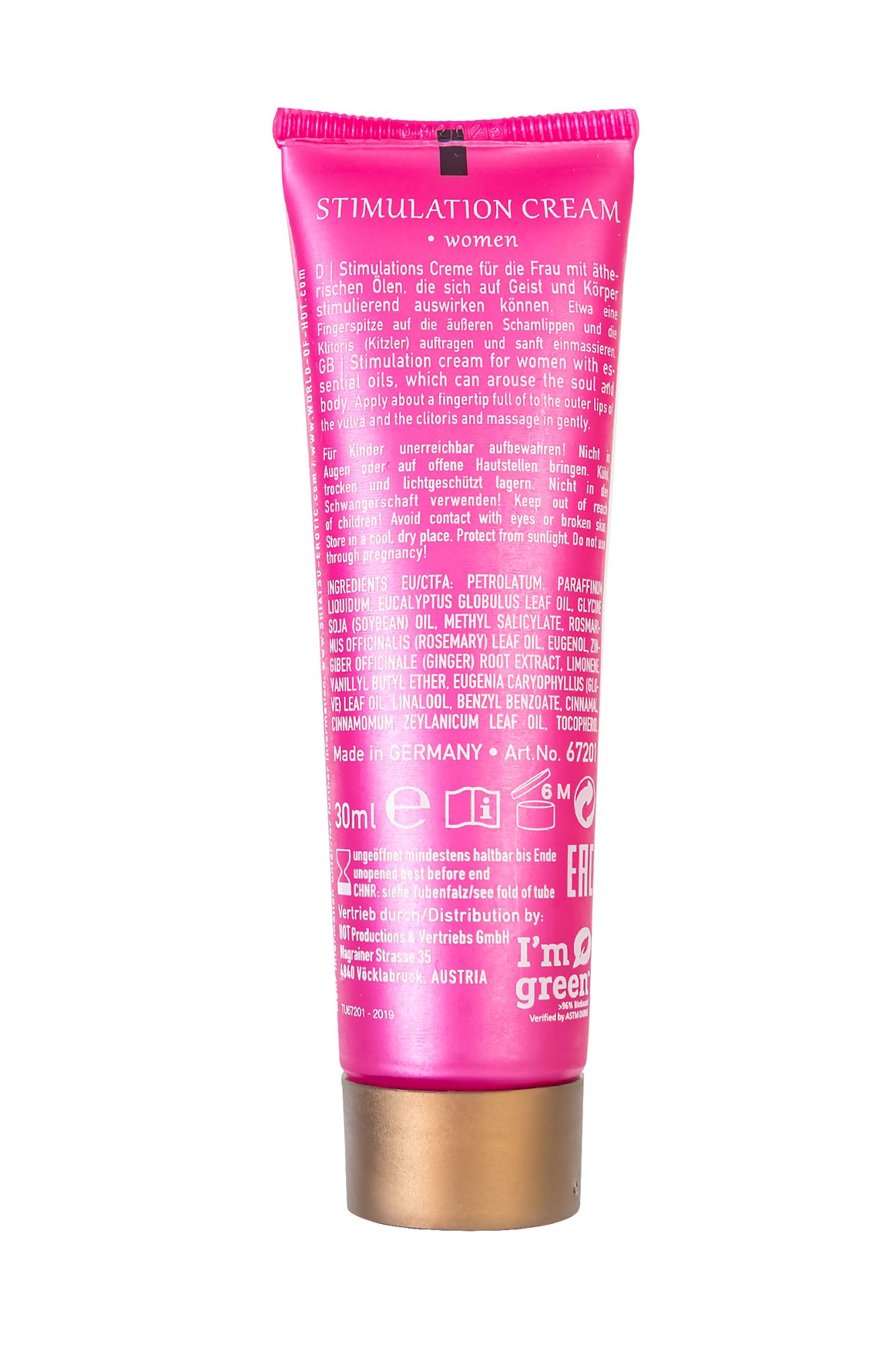 интимный крем stimulation cream  women 30 мл в Симферополе