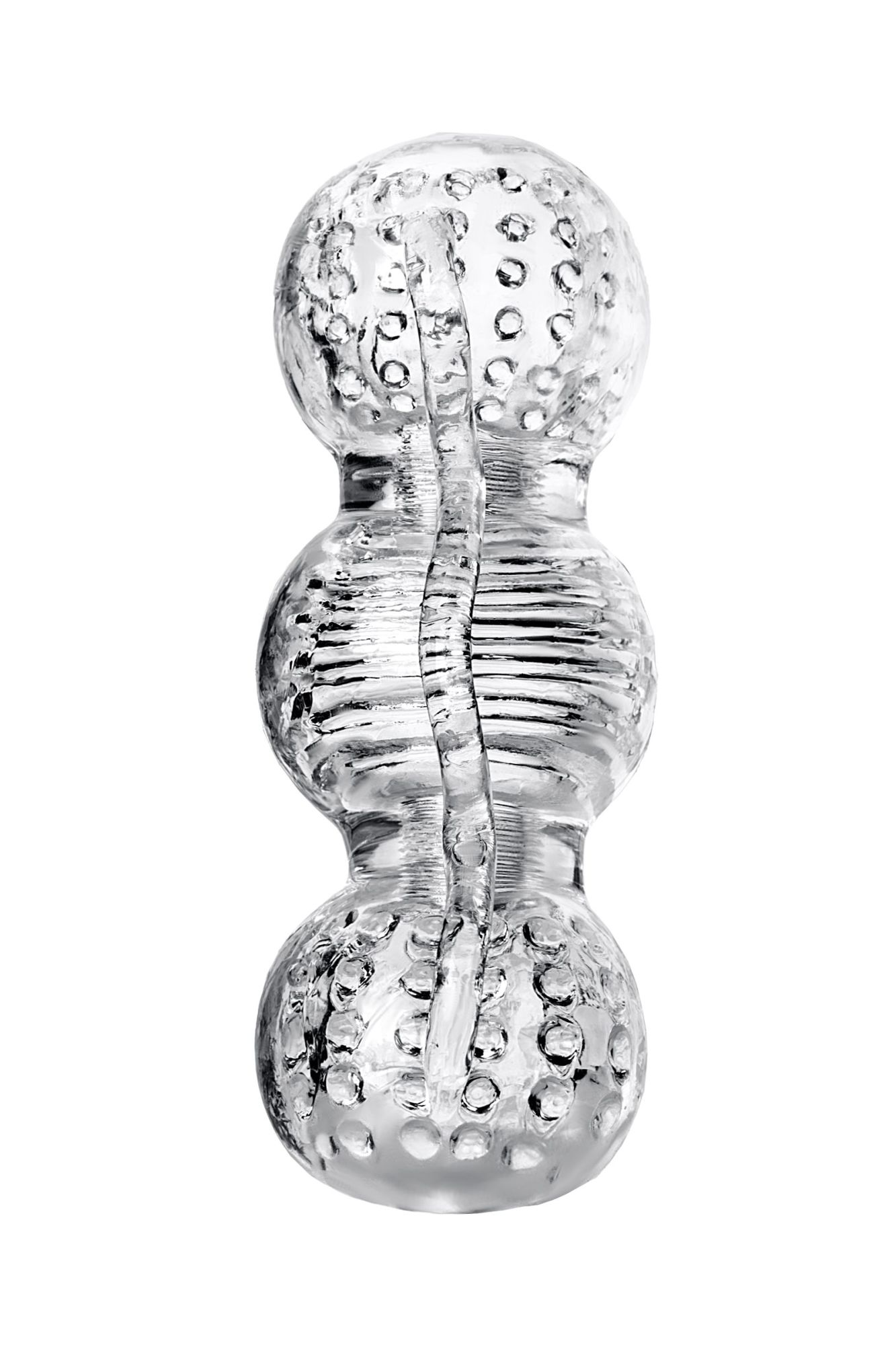 мастурбатор нереалистичный lingam by toyfa rashmi, tpe, прозрачный, 15,5 см в Симферополе