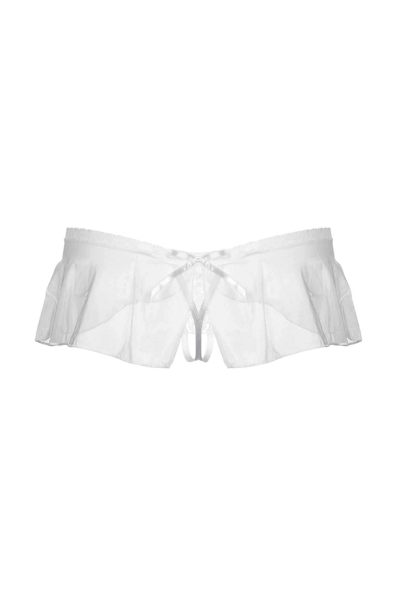 Эротическое стринги с юбочкой softline collection, белый, m/l в Симферополе