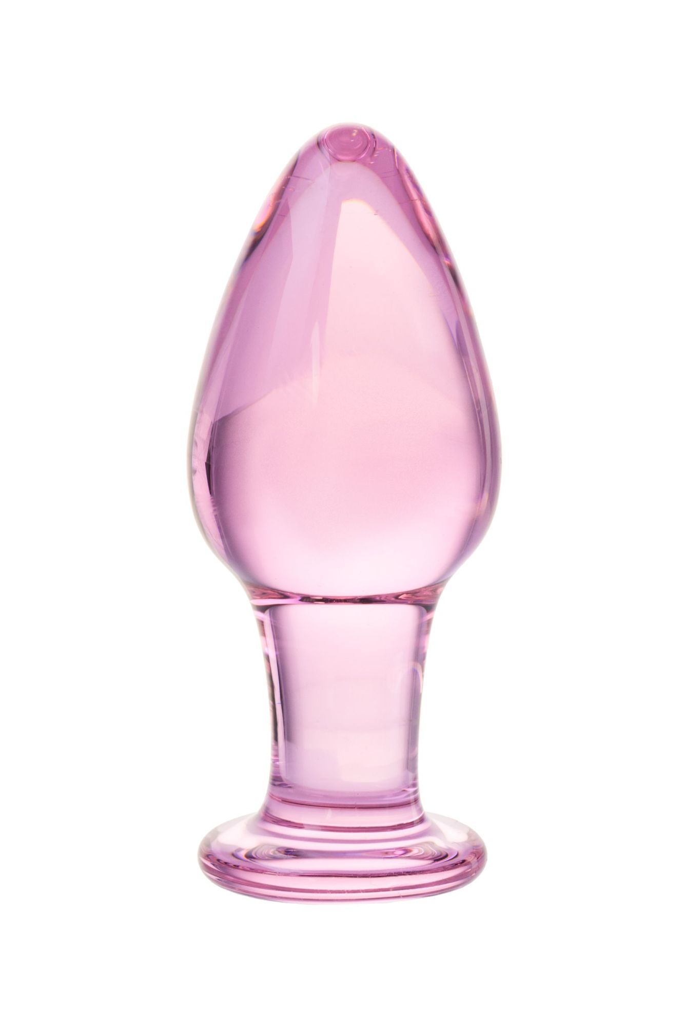 анальная втулка sexus glass, стекло, розовая, 10 см, ø 4 см в Симферополе