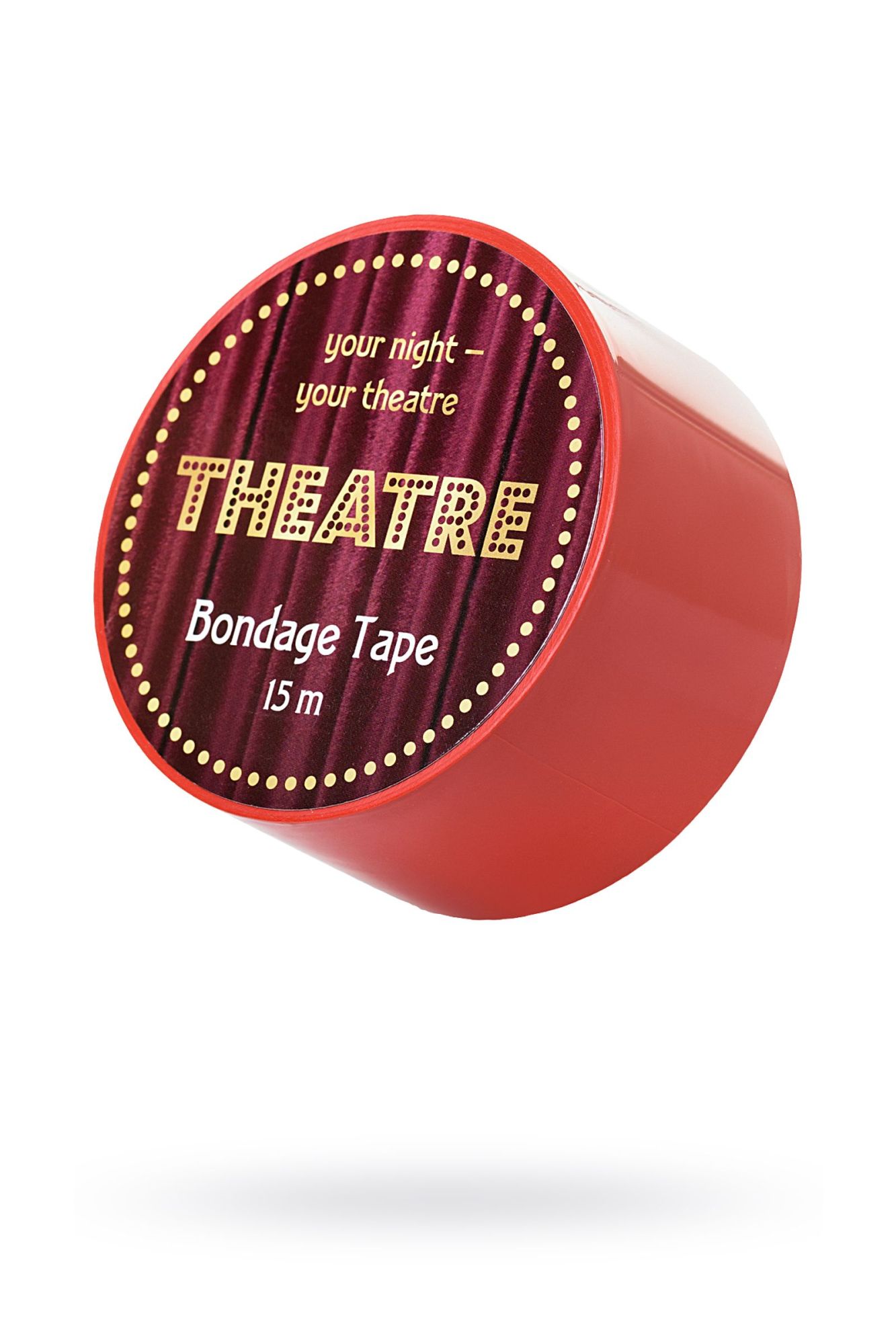 бондажный скотч toyfa theatre, красный, 15 м в Симферополе