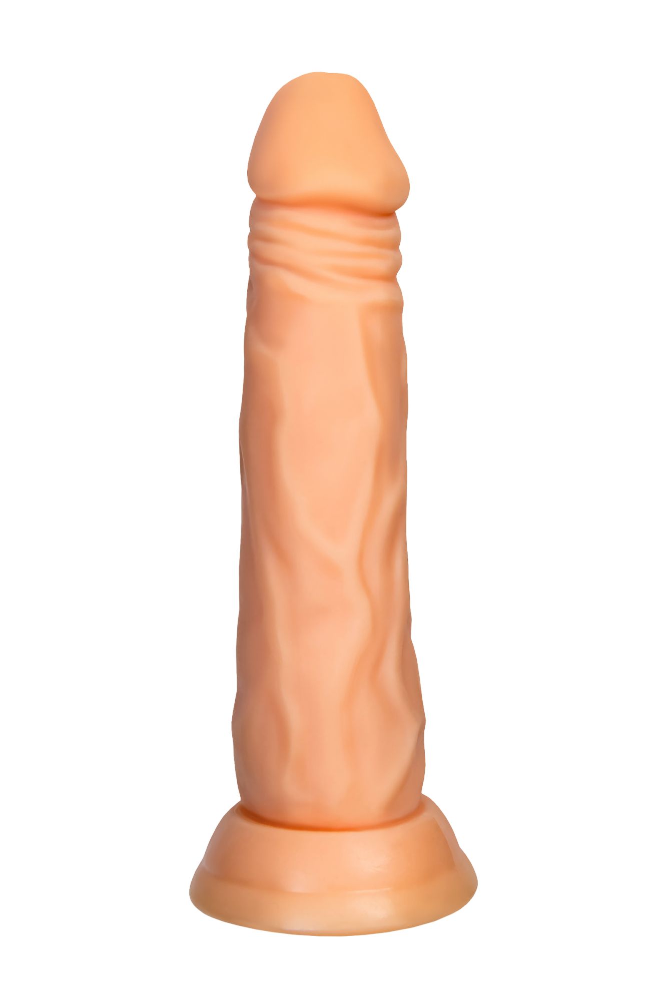реалистичный фаллоимитатор a-toys by toyfa toon, tpe, телесный, 20 см в Симферополе