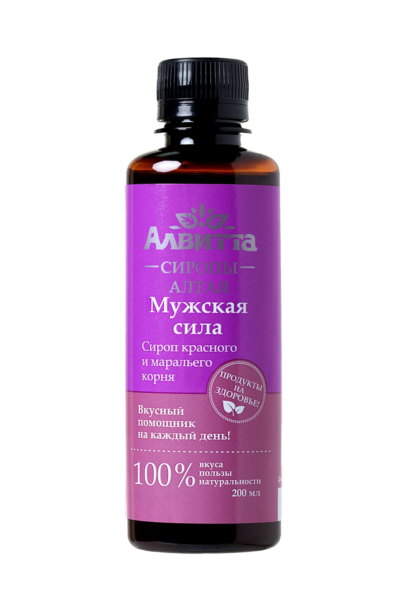сироп красного и маральего корня «мужская сила» для мужчин, 200 мл в Симферополе