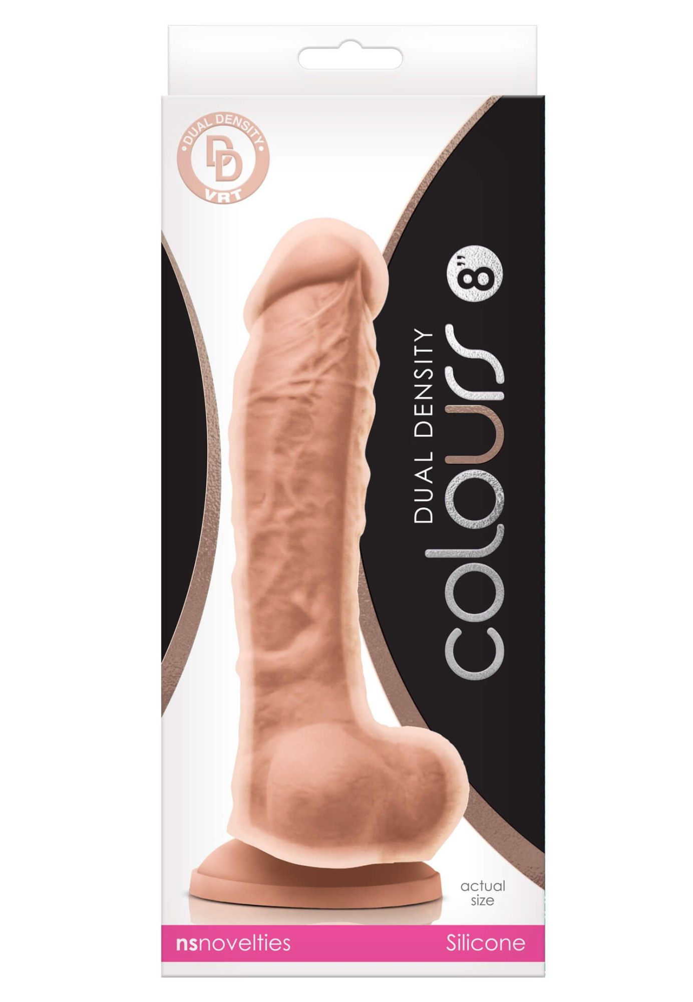 фаллоимитатор ns novelties colours dual density 8 inch, телесный в Симферополе