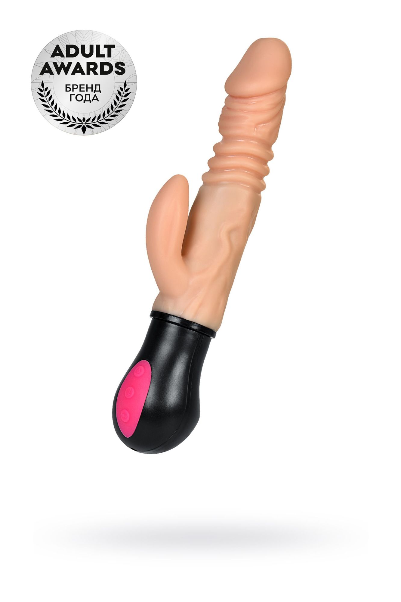 реалистичный вибратор toyfa a-toys hot shot с функцией up-down, tpe, телесный, 24,2 см в Симферополе