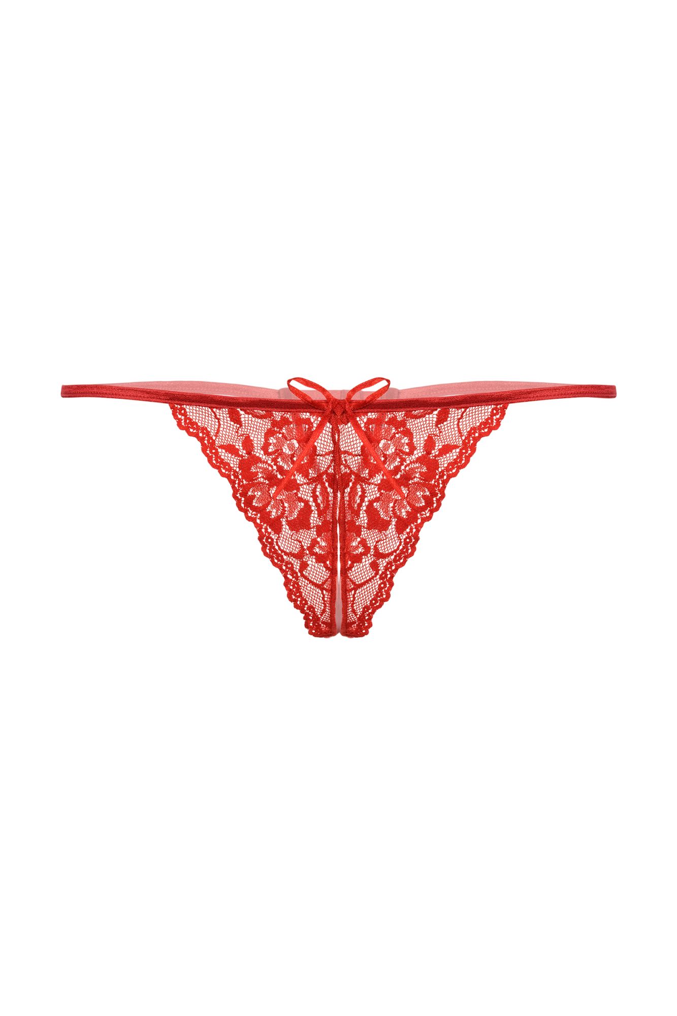 Эротическое стринги открытые кружевные softline collection, красный, s/l в Симферополе