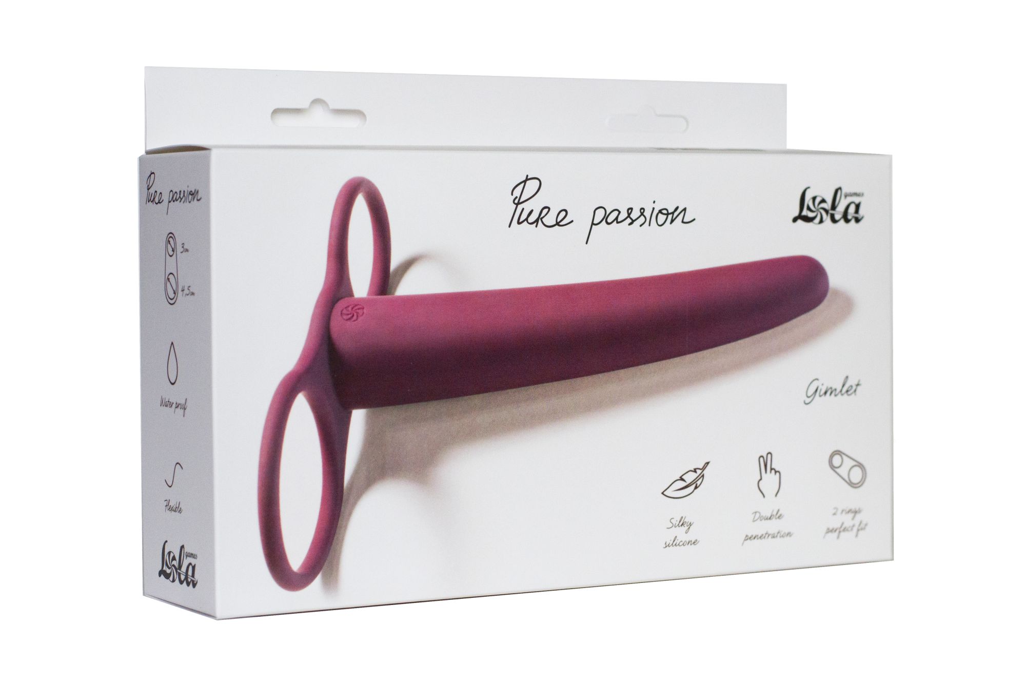 насадка для двойного проникновения pure passion gimlet wine red 1200-02lola в Симферополе