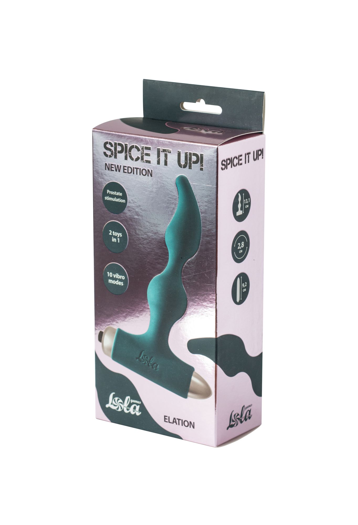 анальная пробка с вибрацией spice it up new edition elation dark green 8018-02lola в Симферополе