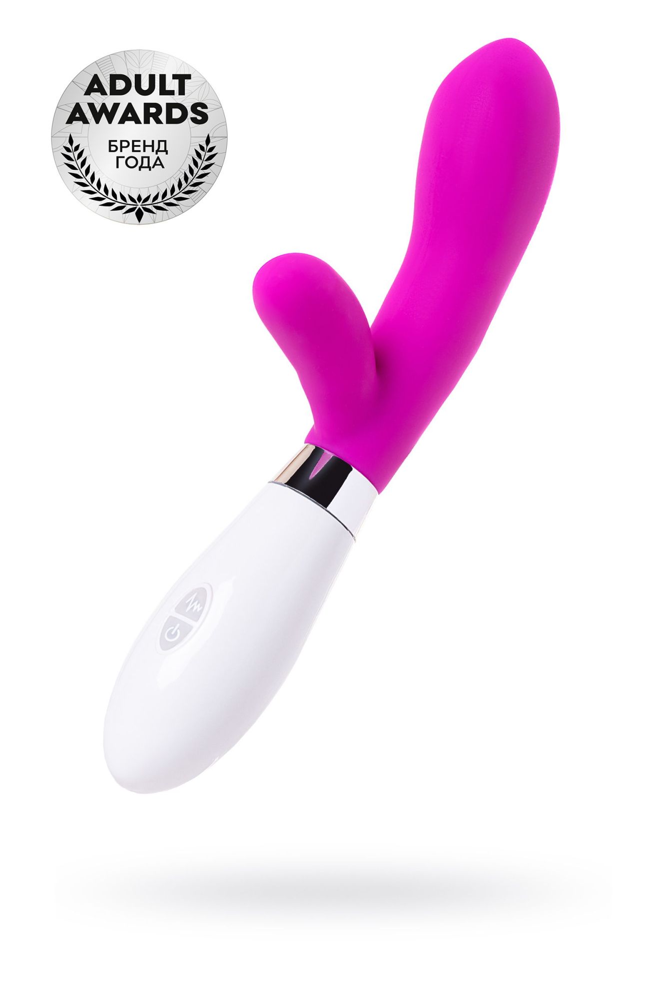 вибратор с клиторальным стимулятором toyfa a-toys mady, силикон, розовый, 20,4 см в Симферополе