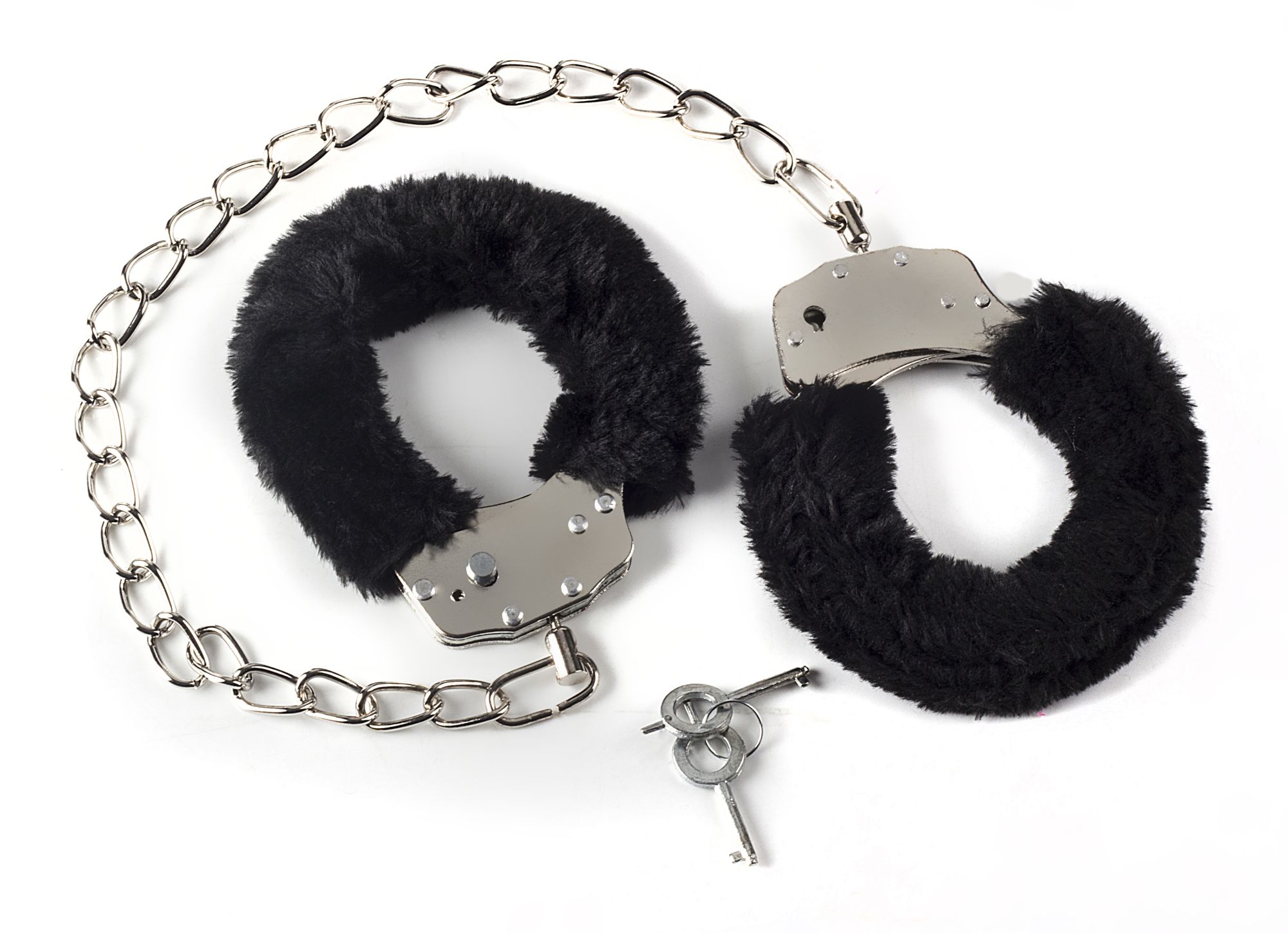 меховые оковы на ноги bondage черные 1020-01lola в Симферополе