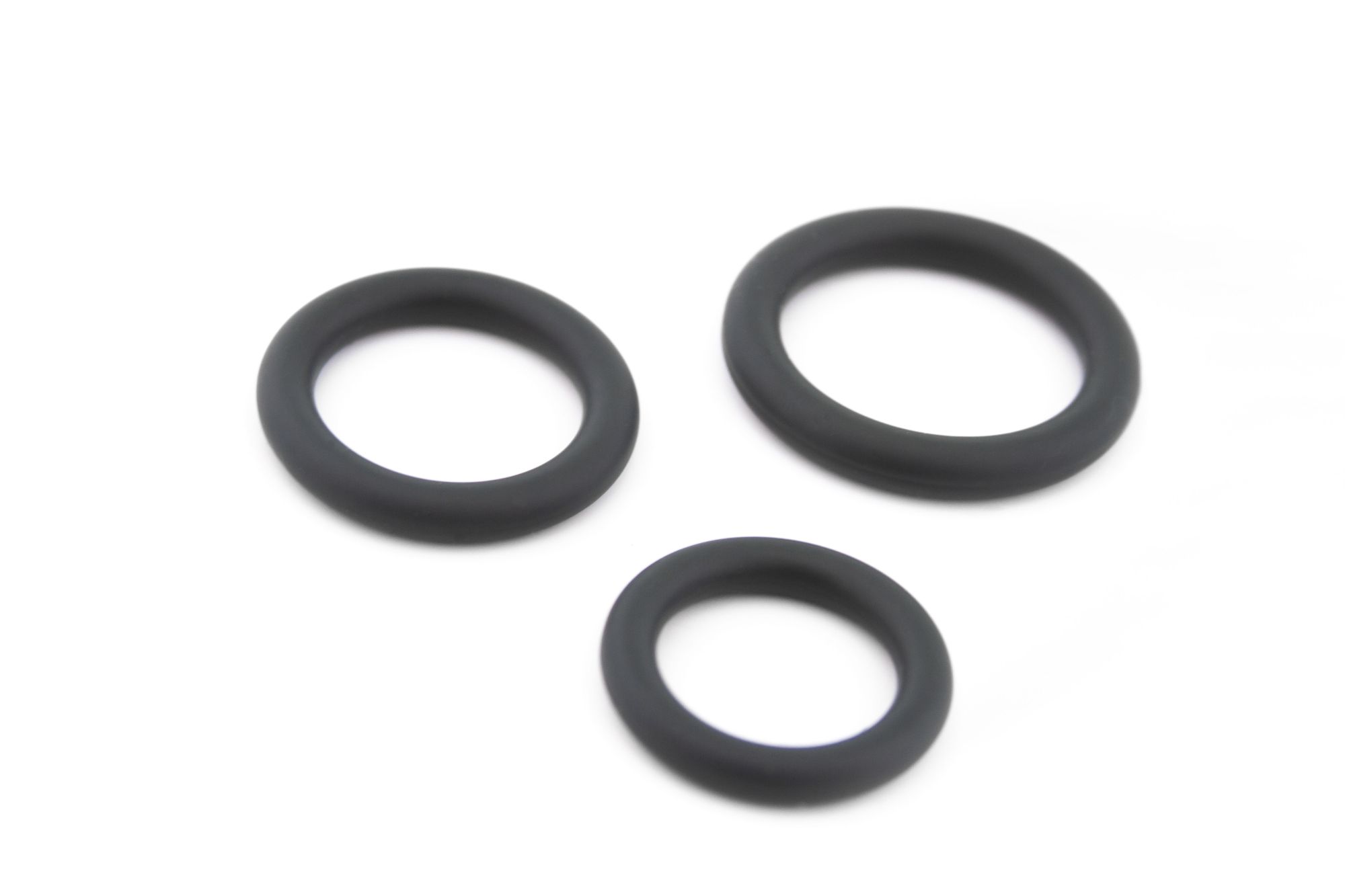 набор из трех эрекционных колец no.25 - cockring set - grey в Симферополе